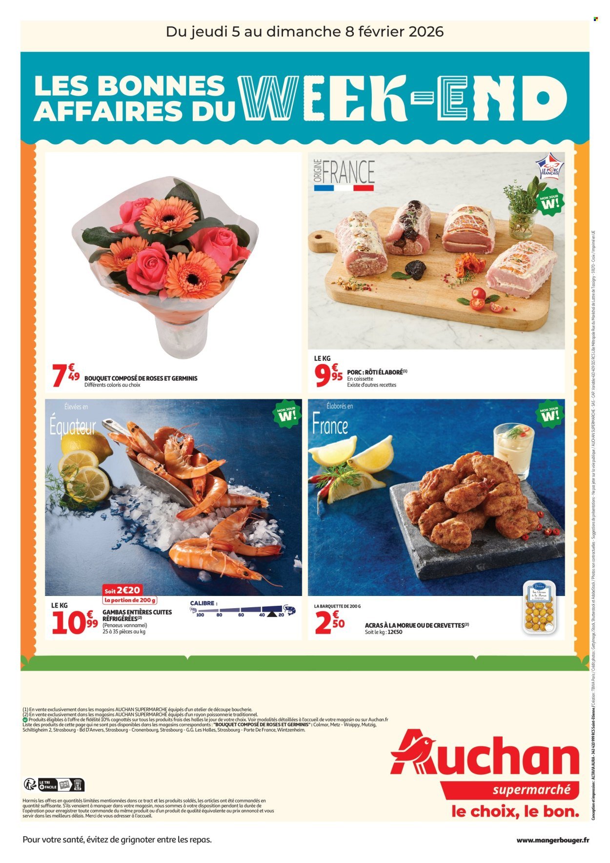 Catalogue AUCHAN - Les bons plans du week-end dans votre super !