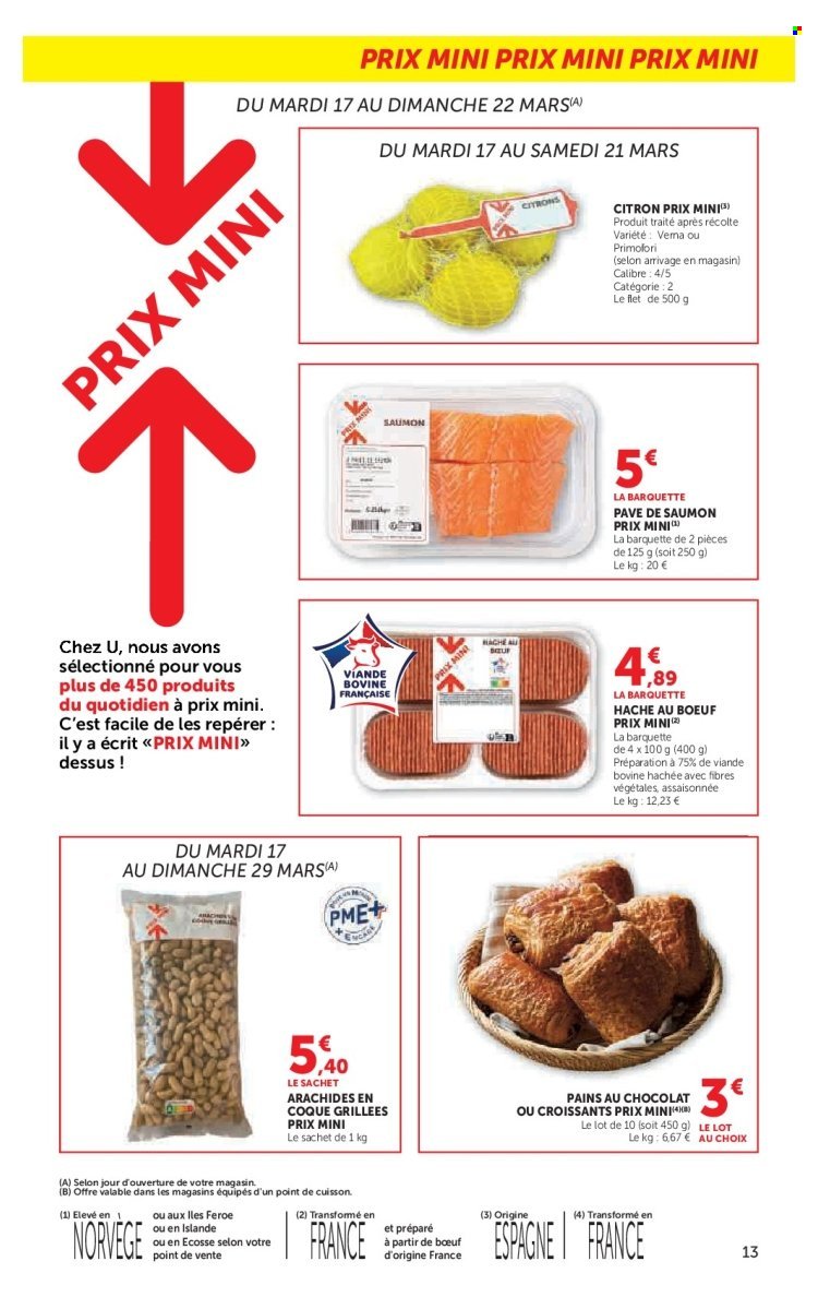 Catalogue SUPER U - Les prix bas de la semaine (2026-03-17 - 2026-03-29)