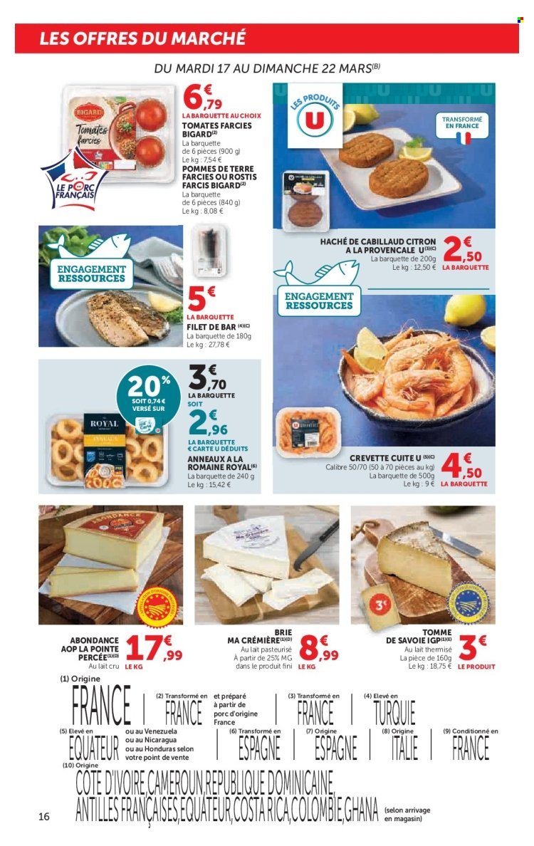 Catalogue SUPER U - Les prix bas de la semaine