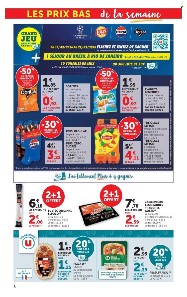 Catalogue SUPER U - Les prix bas de la semaine (2026-03-17 - 2026-03-29)