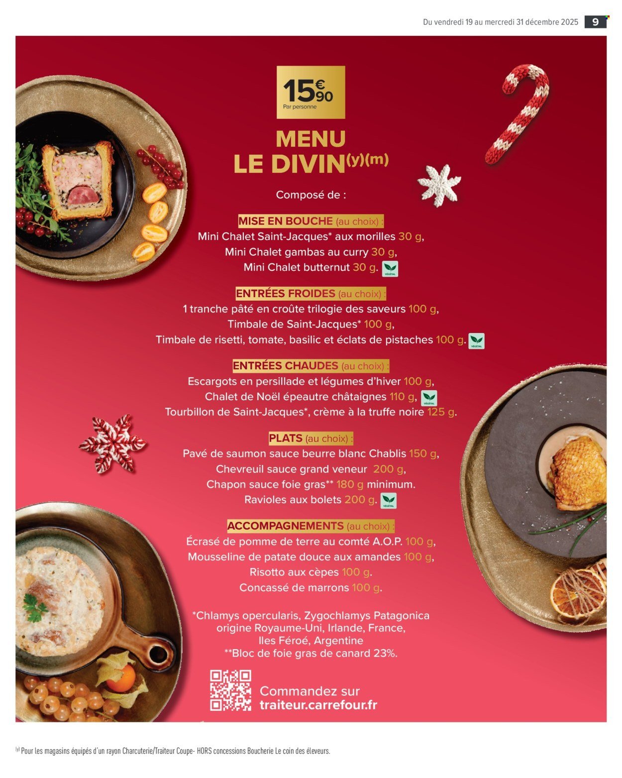 Catalogue CARREFOUR MARKET - UN NOËL POUR TOUS LES GOÛTS (2025-12-19 - 2025-12-31)