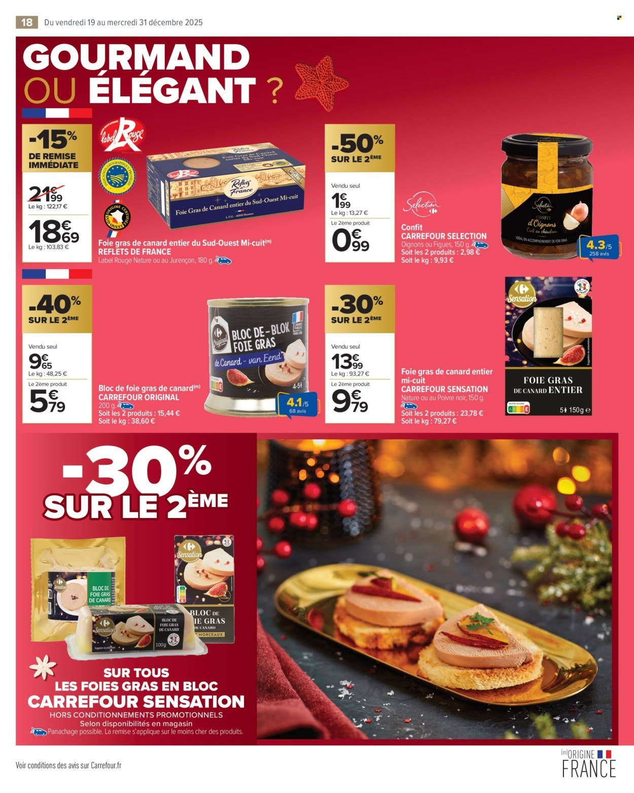 Catalogue CARREFOUR MARKET - UN NOËL POUR TOUS LES GOÛTS (2025-12-19 - 2025-12-31)