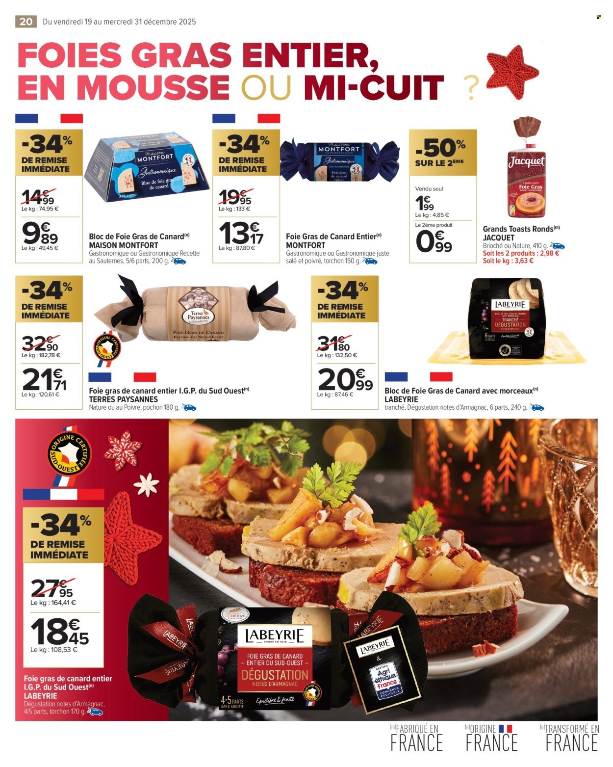 Catalogue CARREFOUR MARKET - UN NOËL POUR TOUS LES GOÛTS (2025-12-19 - 2025-12-31)