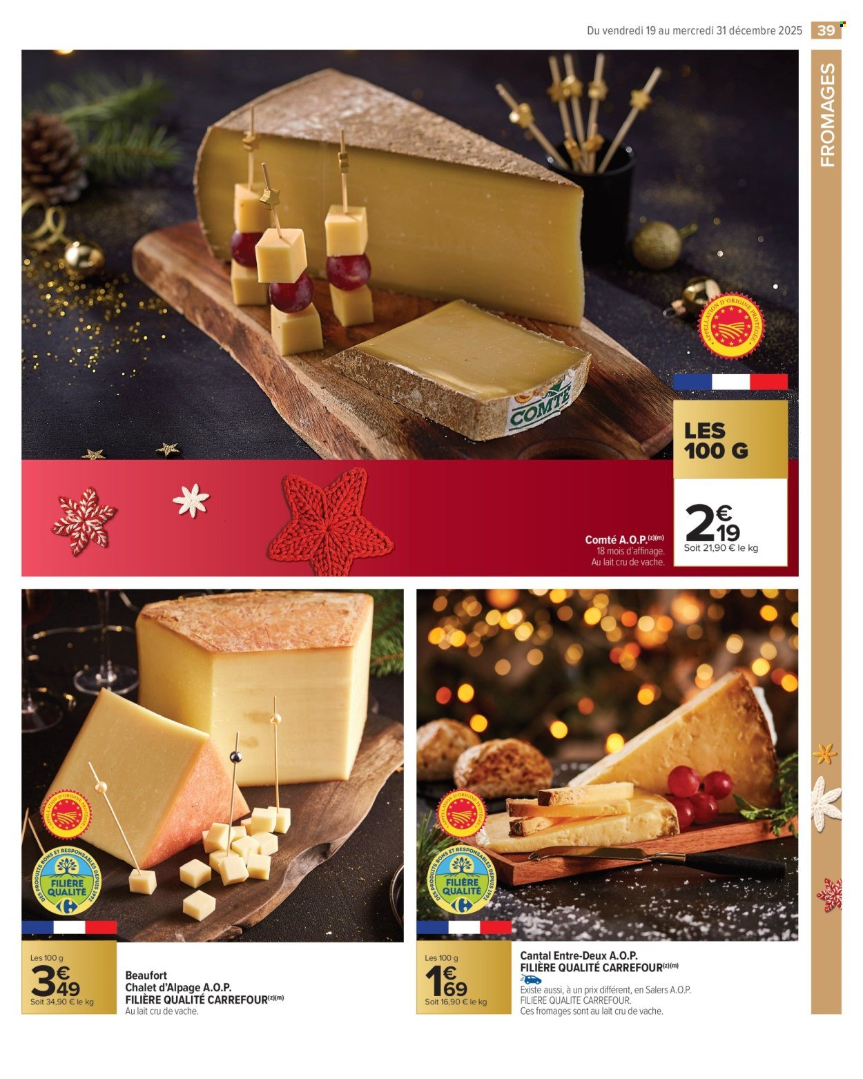 Catalogue CARREFOUR MARKET - UN NOËL POUR TOUS LES GOÛTS (2025-12-19 - 2025-12-31)