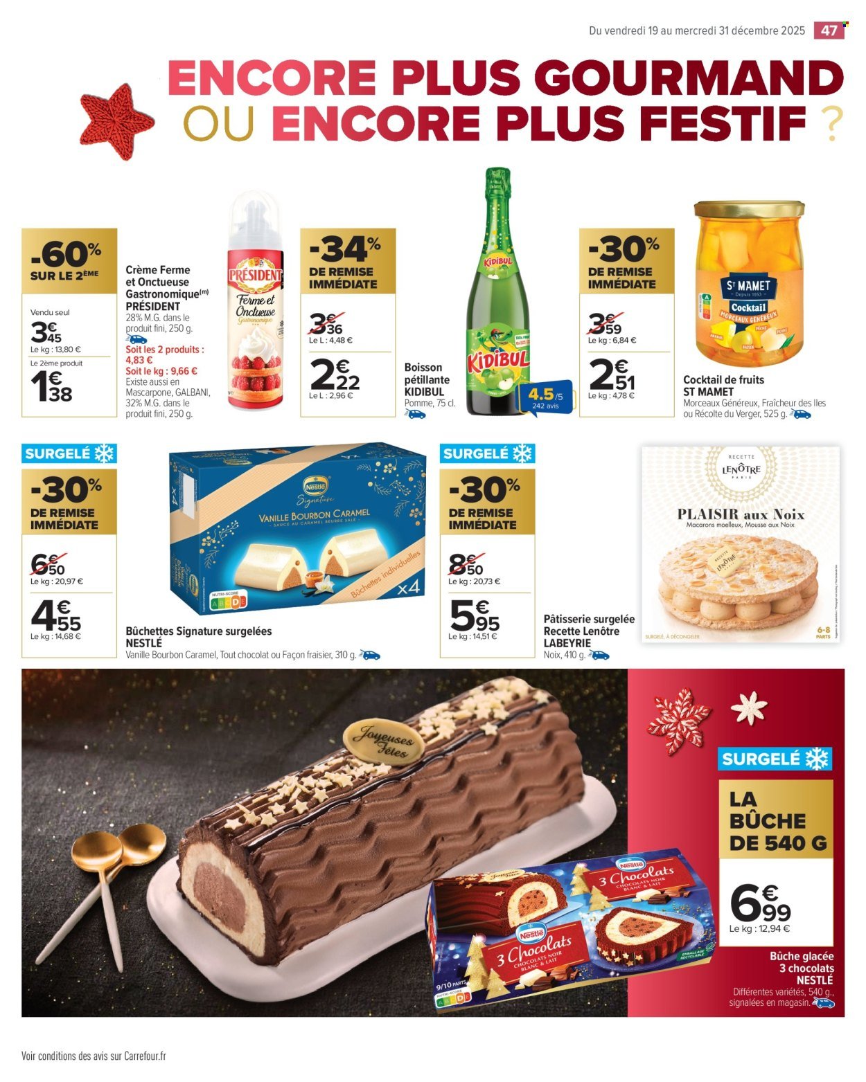 Catalogue CARREFOUR MARKET - UN NOËL POUR TOUS LES GOÛTS (2025-12-19 - 2025-12-31)