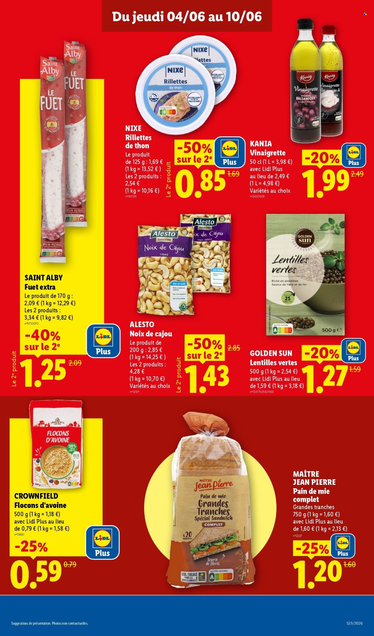 Catalogue LIDL - Les promos de la semaine (2026-06-04 - 2026-06-10)