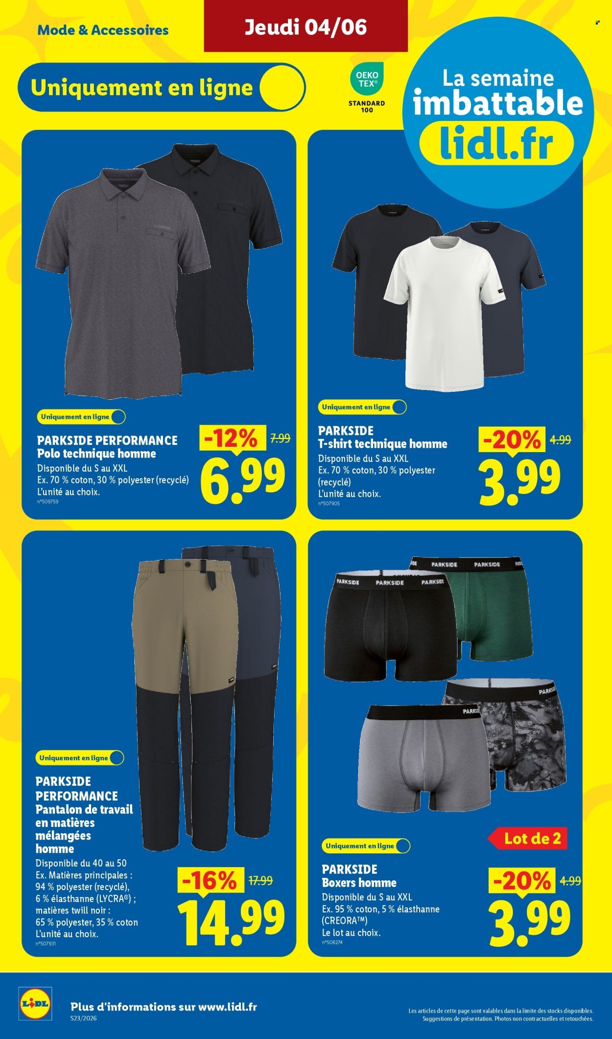 Catalogue LIDL - Les promos de la semaine (2026-06-04 - 2026-06-10)