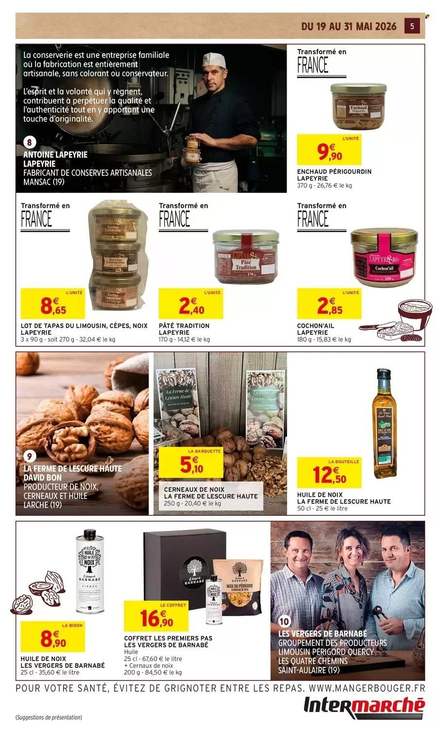 Catalogue INTERMARCHÉ - LA QUINZAINE DES PRODUCTEURS LOCAUX DE CORRÉZE (2026-05-19 - 2026-05-31)