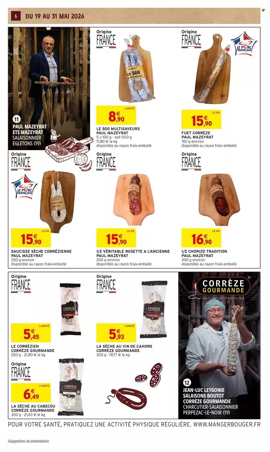 Catalogue INTERMARCHÉ - LA QUINZAINE DES PRODUCTEURS LOCAUX DE CORRÉZE (2026-05-19 - 2026-05-31)