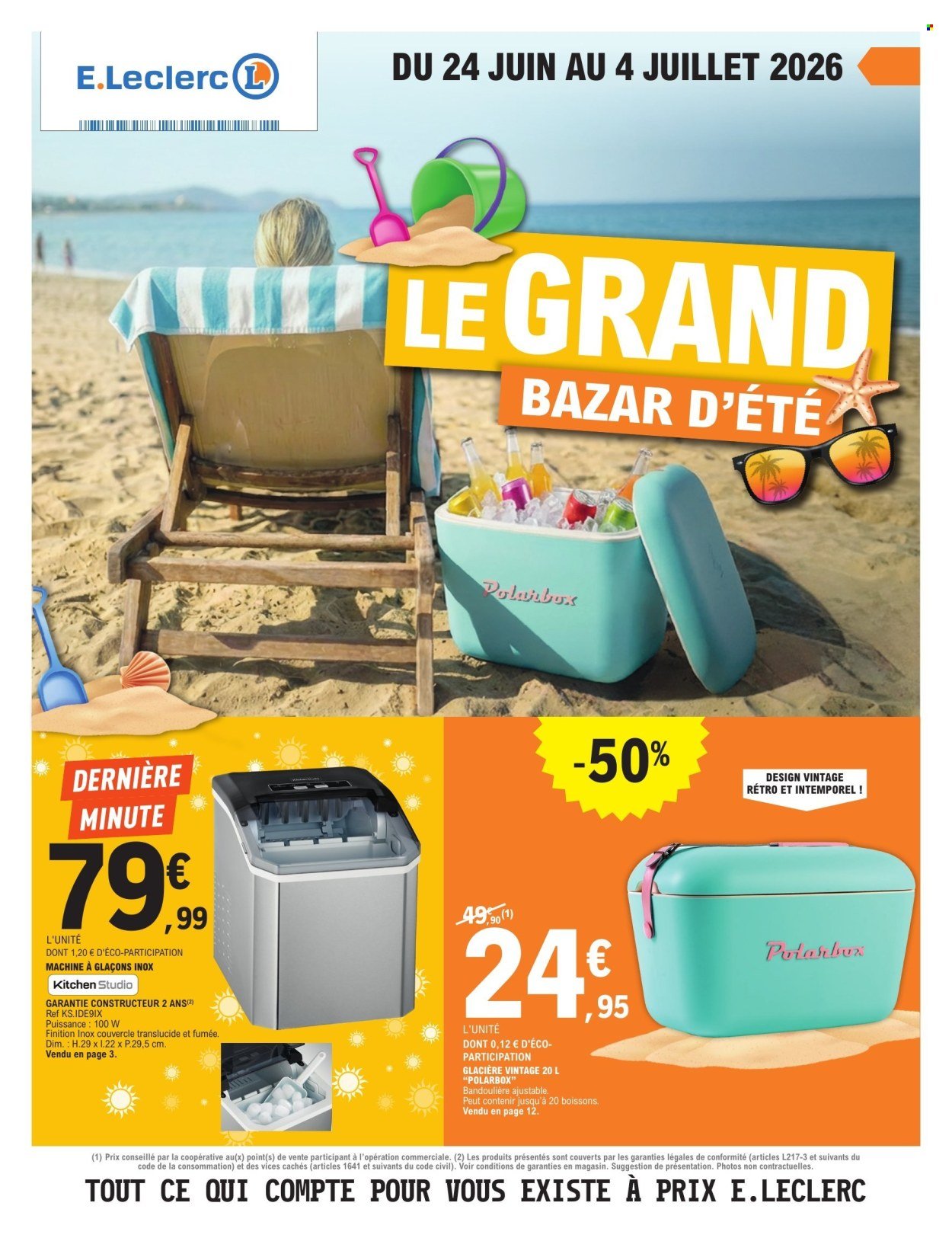 Catalogue E.LECLERC - LE GRAND BAZAR D'ETE