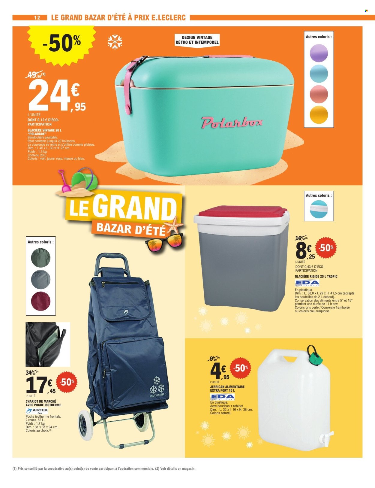 Catalogue E.LECLERC - LE GRAND BAZAR D'ETE