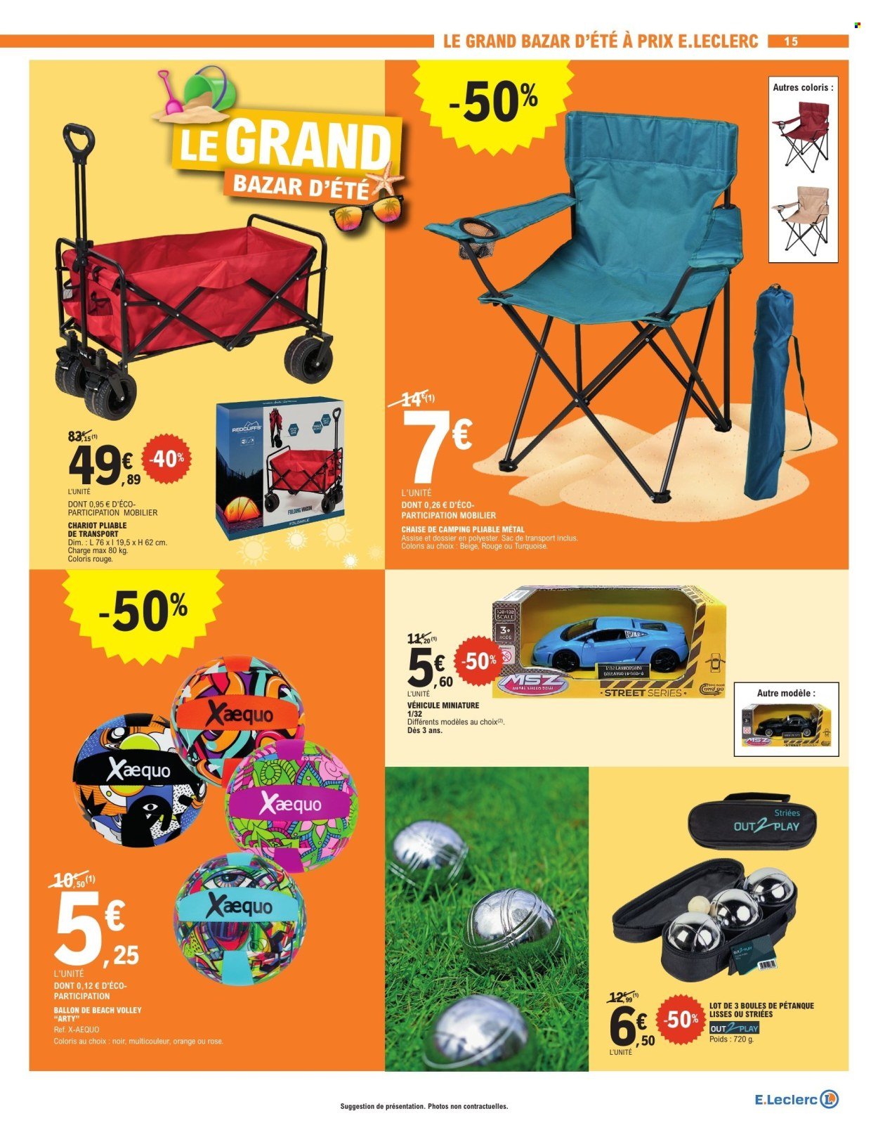 Catalogue E.LECLERC - LE GRAND BAZAR D'ETE