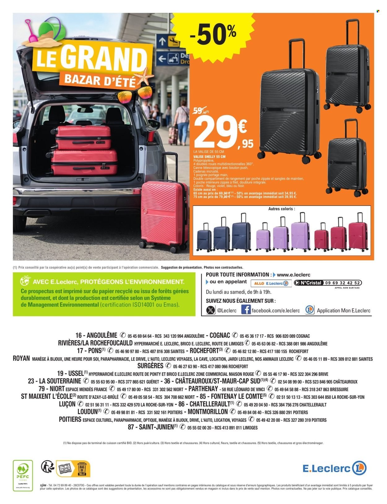 Catalogue E.LECLERC - LE GRAND BAZAR D'ETE