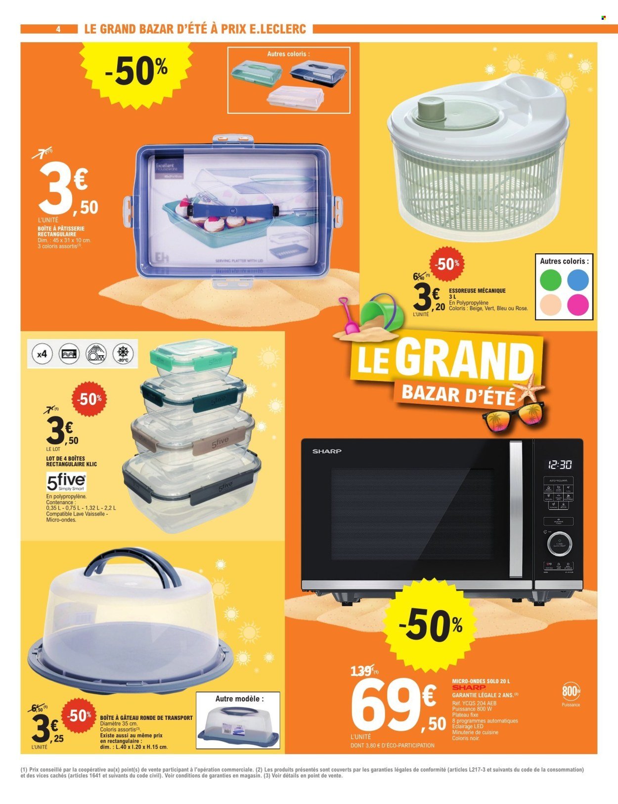 Catalogue E.LECLERC - LE GRAND BAZAR D'ETE