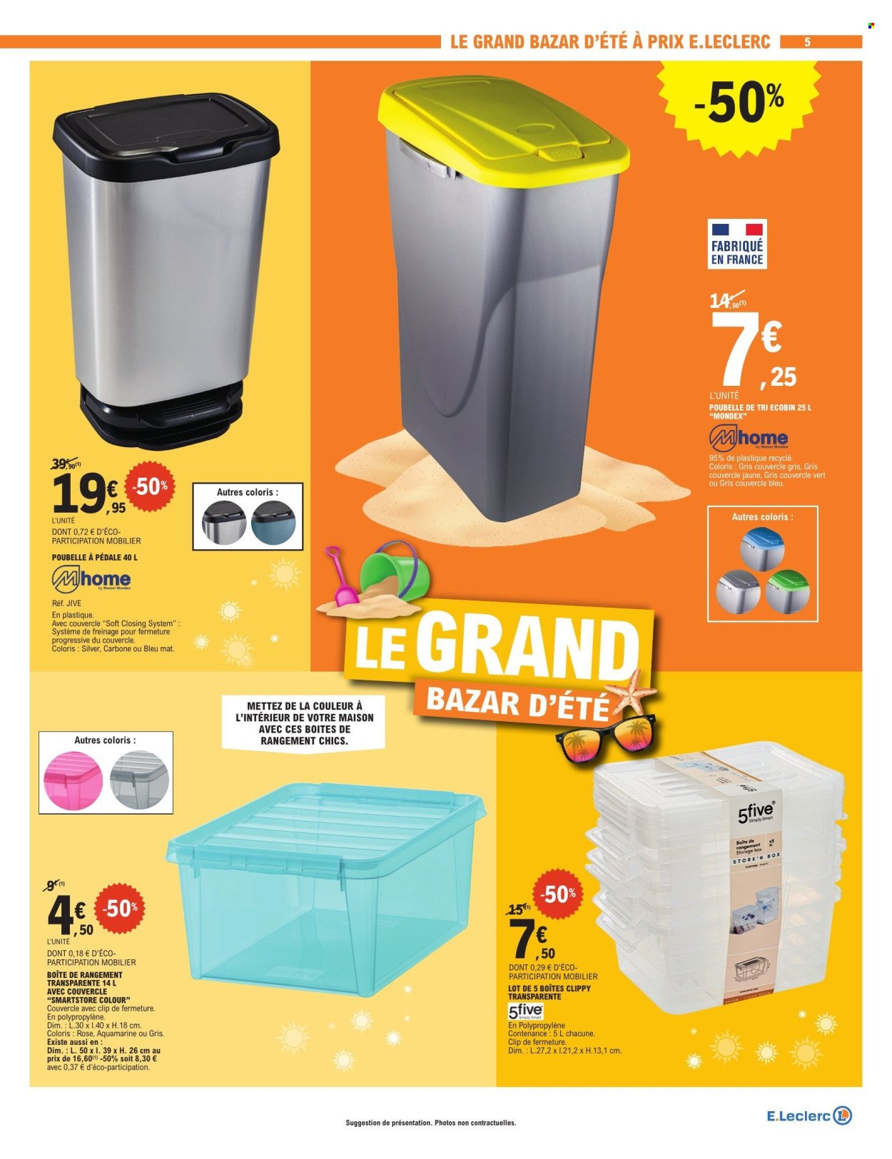 Catalogue E.LECLERC - LE GRAND BAZAR D'ETE