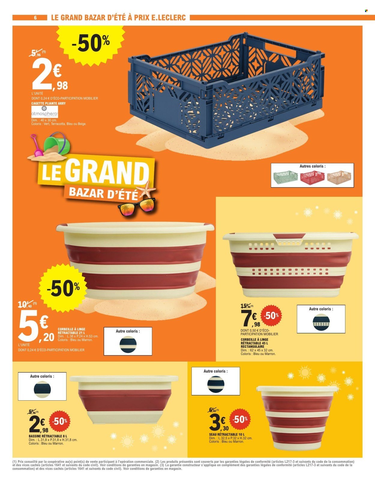 Catalogue E.LECLERC - LE GRAND BAZAR D'ETE