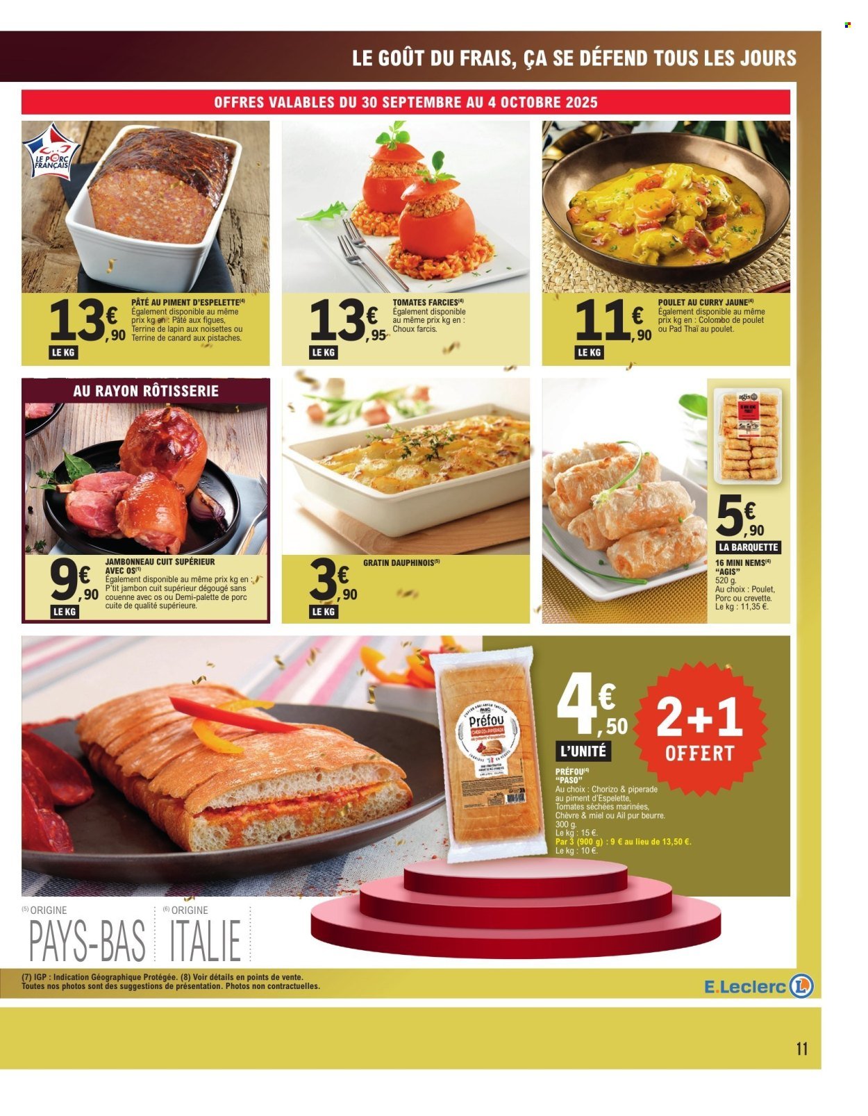 Catalogue E.LECLERC - PROMOS MONSTRES (2025-09-30 - 2025-10-11)