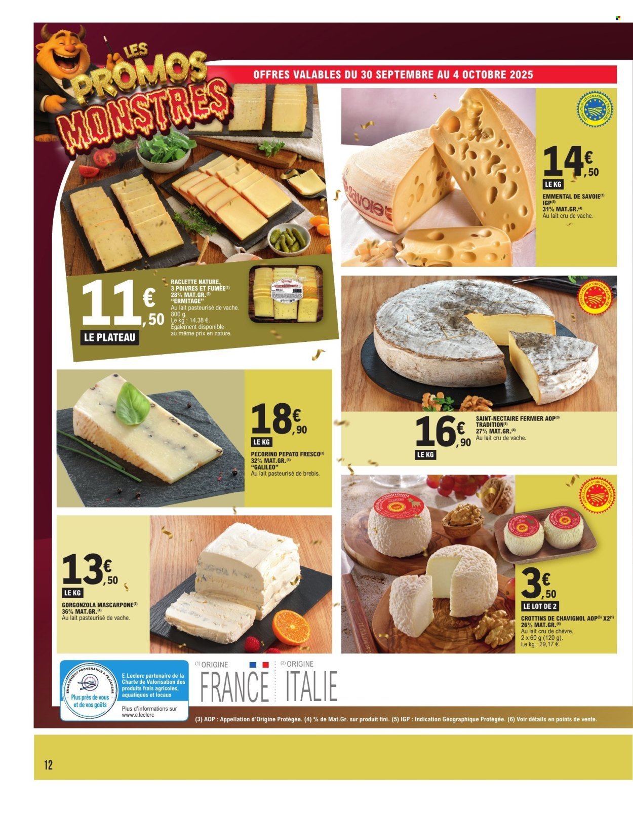 Catalogue E.LECLERC - PROMOS MONSTRES (2025-09-30 - 2025-10-11)