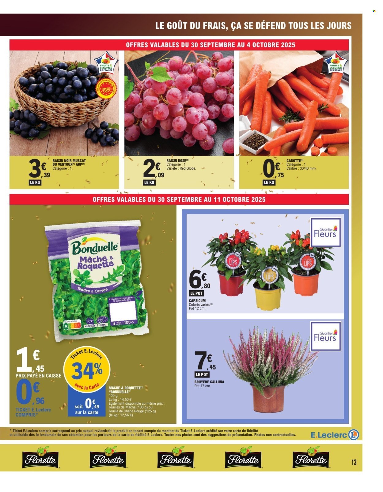 Catalogue E.LECLERC - PROMOS MONSTRES (2025-09-30 - 2025-10-11)