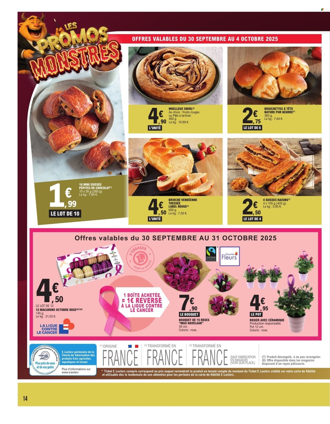 Catalogue E.LECLERC - PROMOS MONSTRES (2025-09-30 - 2025-10-11)
