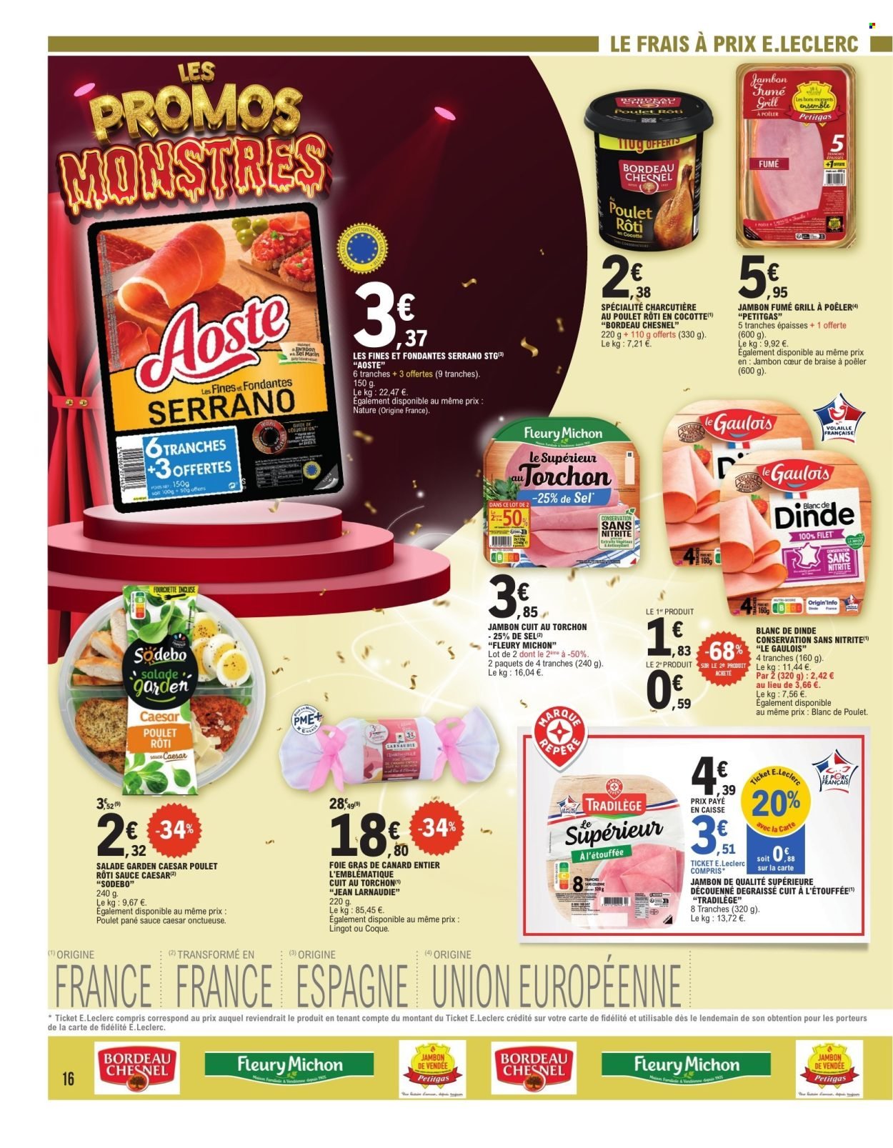 Catalogue E.LECLERC - PROMOS MONSTRES (2025-09-30 - 2025-10-11)