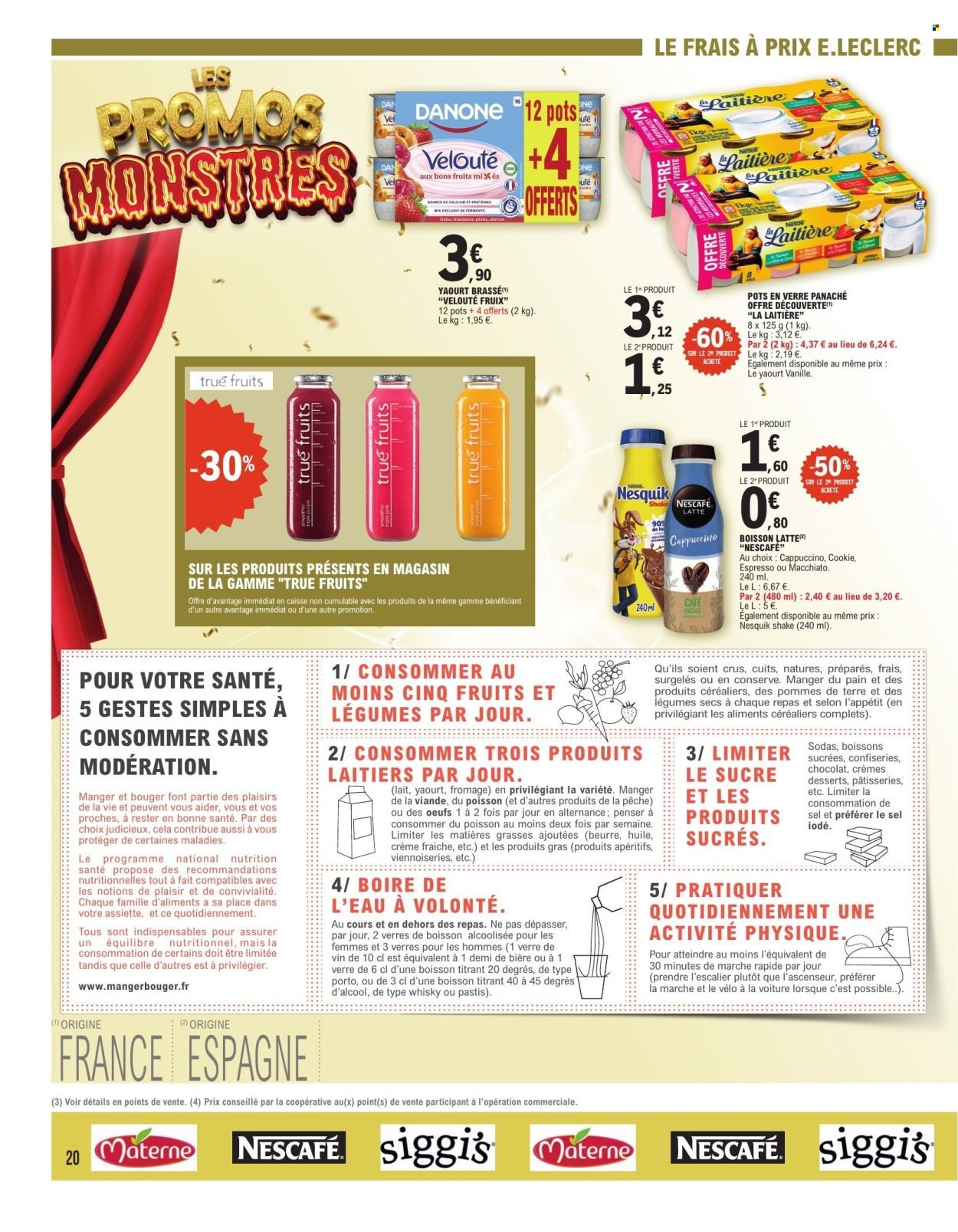 Catalogue E.LECLERC - PROMOS MONSTRES (2025-09-30 - 2025-10-11)