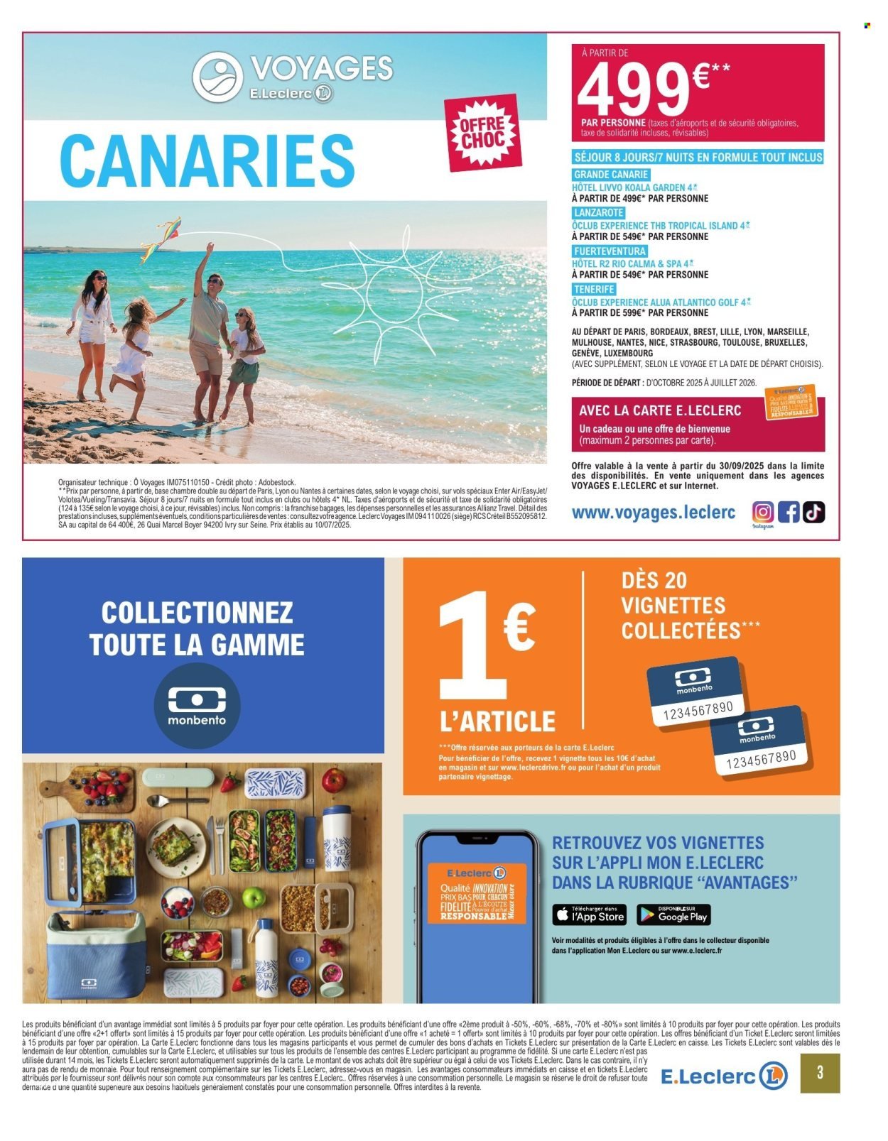 Catalogue E.LECLERC - PROMOS MONSTRES (2025-09-30 - 2025-10-11)