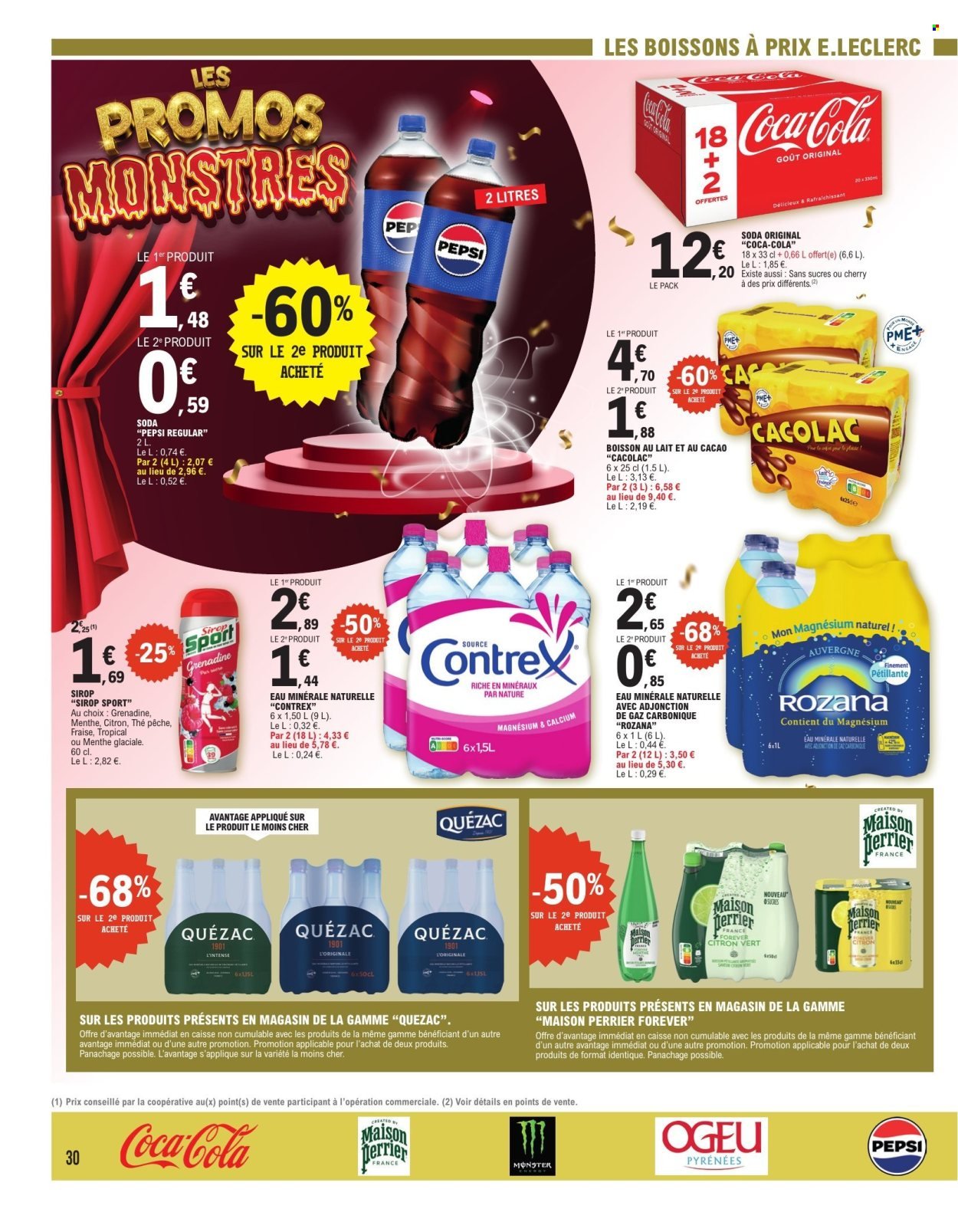 Catalogue E.LECLERC - PROMOS MONSTRES (2025-09-30 - 2025-10-11)