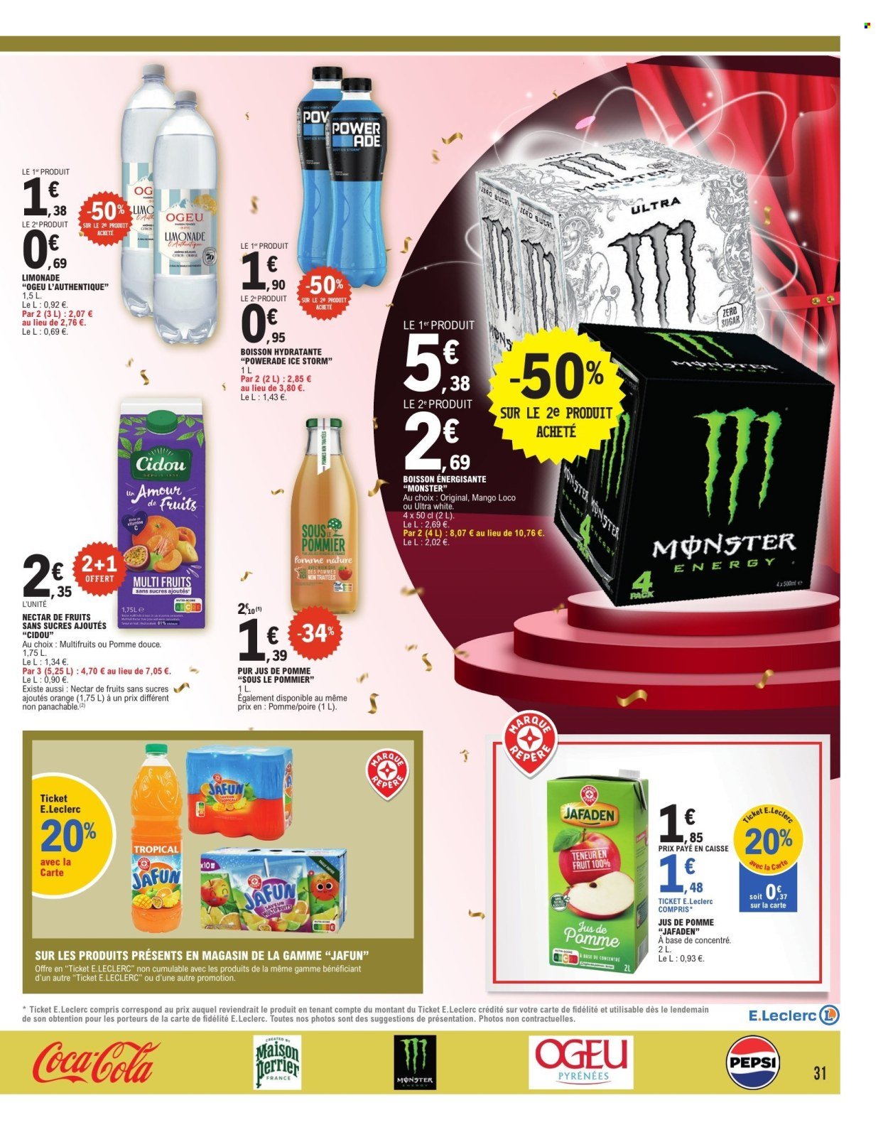 Catalogue E.LECLERC - PROMOS MONSTRES (2025-09-30 - 2025-10-11)