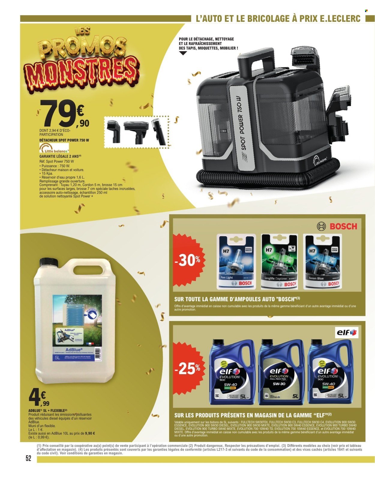 Catalogue E.LECLERC - PROMOS MONSTRES (2025-09-30 - 2025-10-11)
