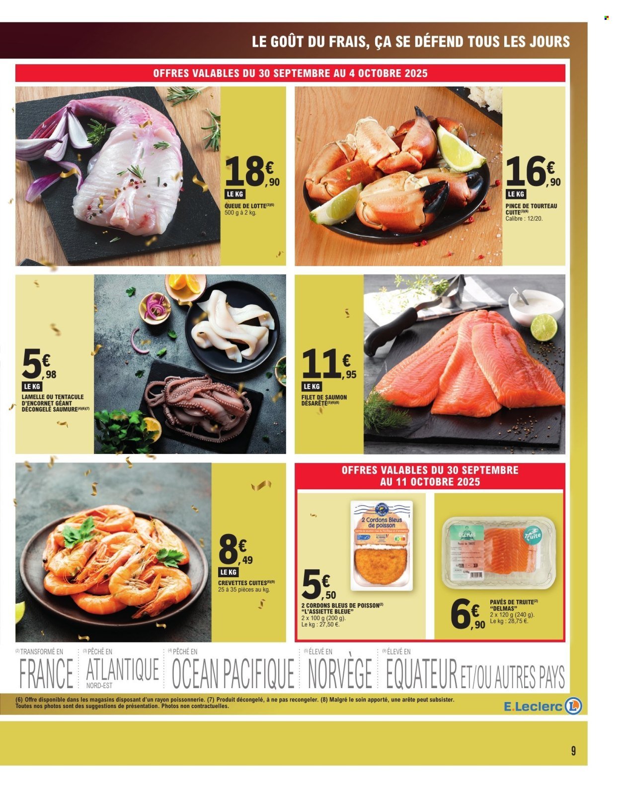 Catalogue E.LECLERC - PROMOS MONSTRES (2025-09-30 - 2025-10-11)