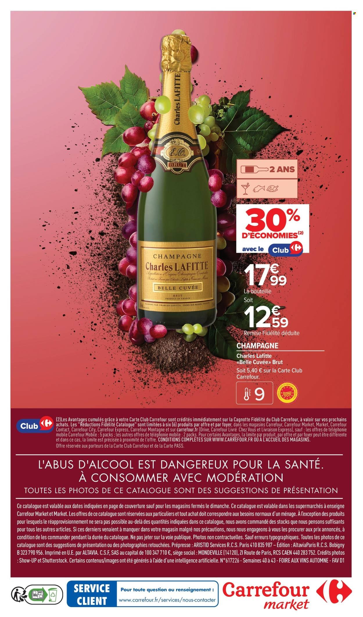 Catalogue CARREFOUR MARKET - LA FOIRE AUX VINS