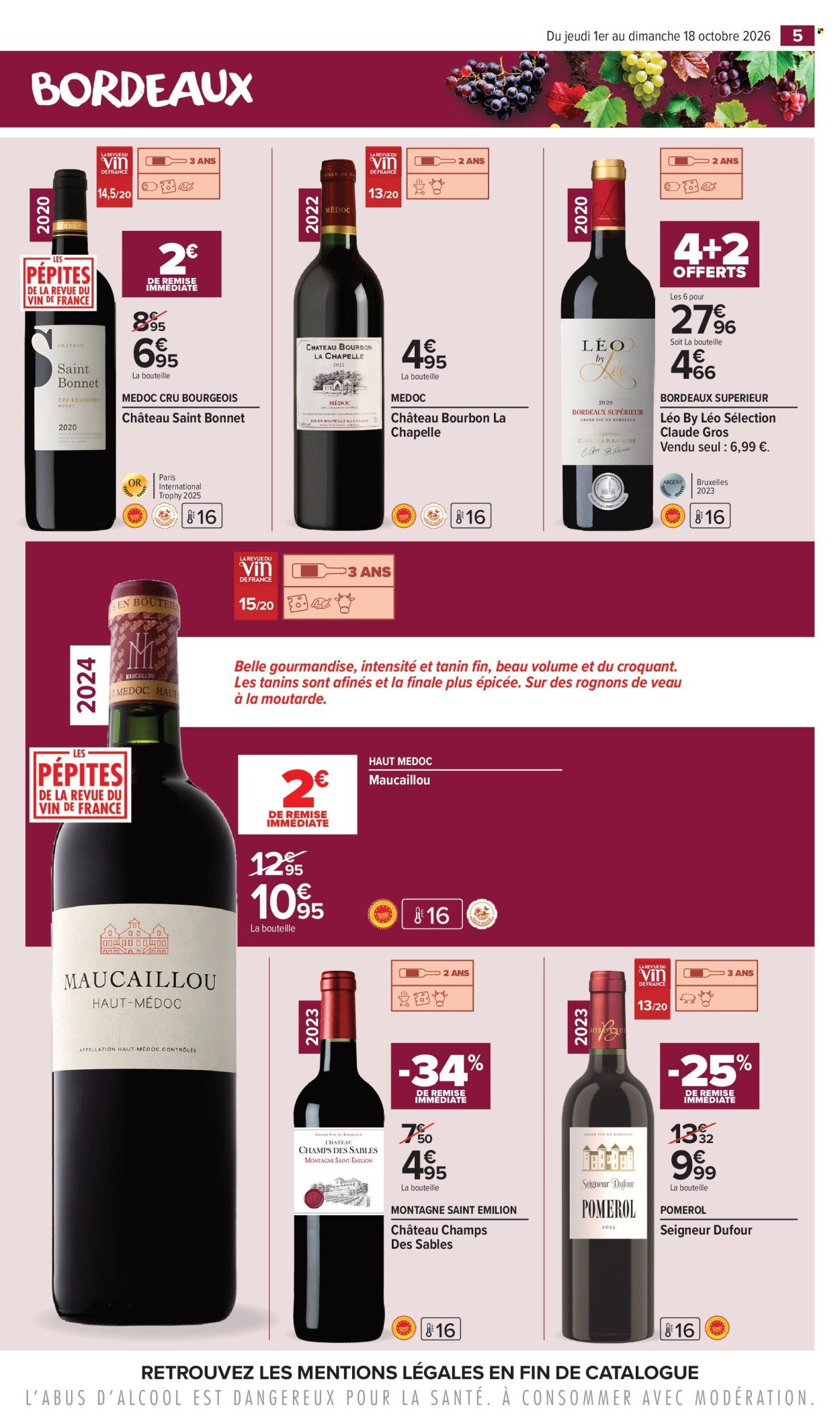 Catalogue CARREFOUR MARKET - LA FOIRE AUX VINS