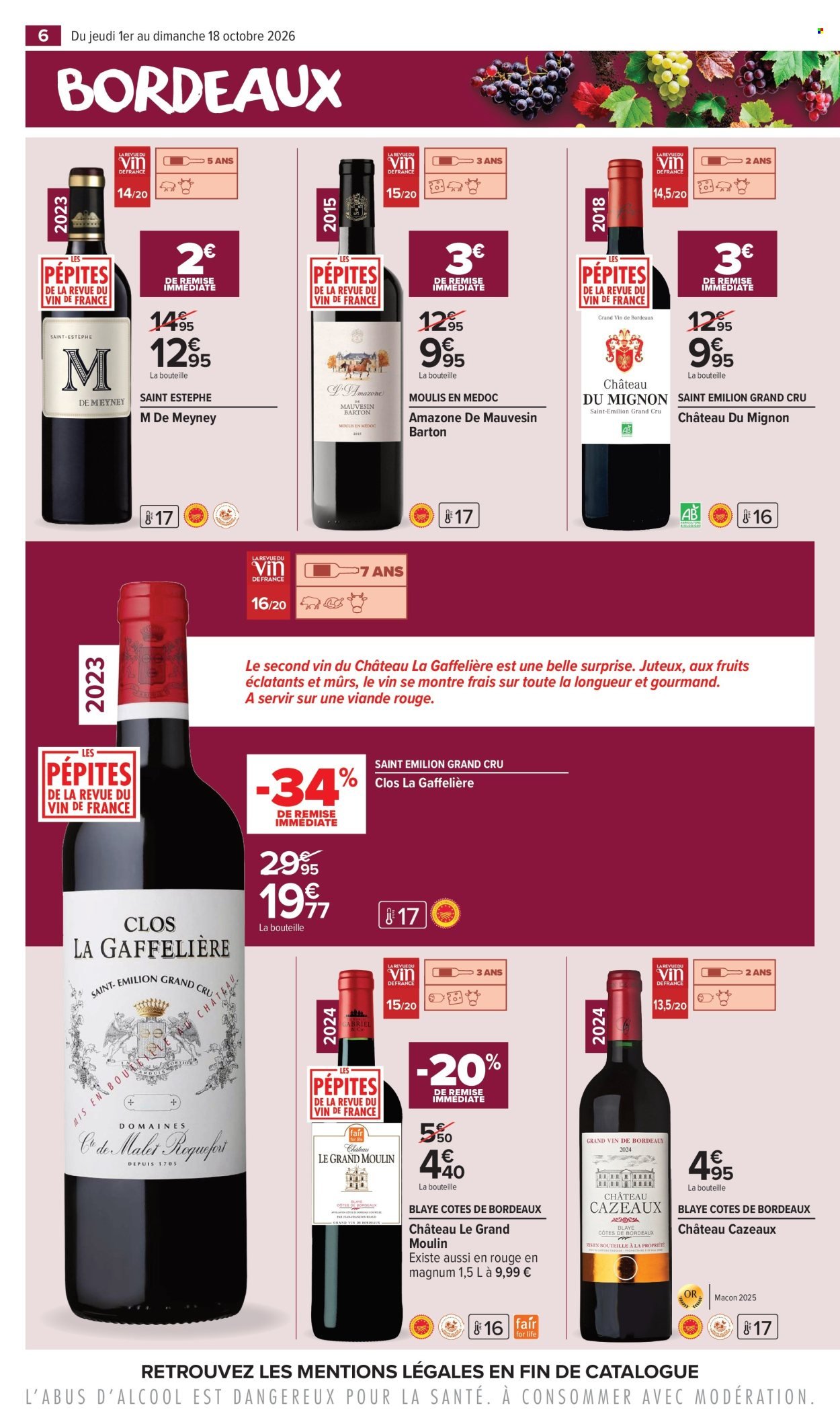 Catalogue CARREFOUR MARKET - LA FOIRE AUX VINS