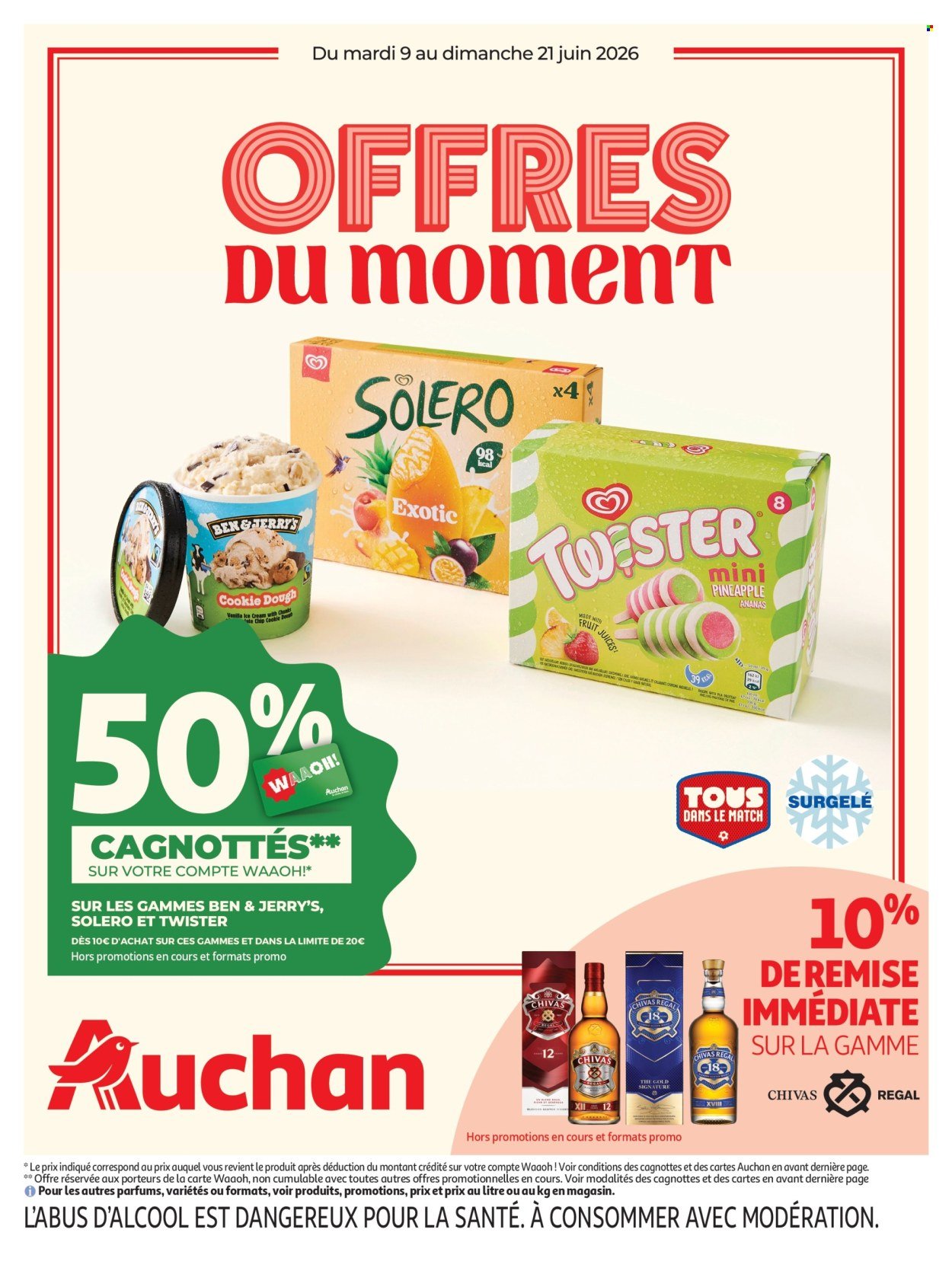 Catalogue AUCHAN - Alcools & barbecue hypers