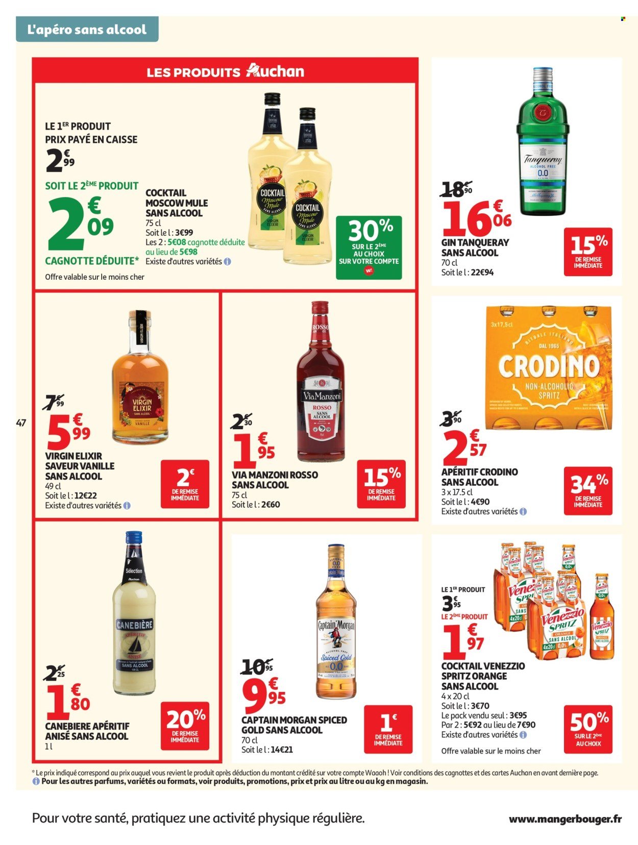 Catalogue AUCHAN - Alcools & barbecue hypers