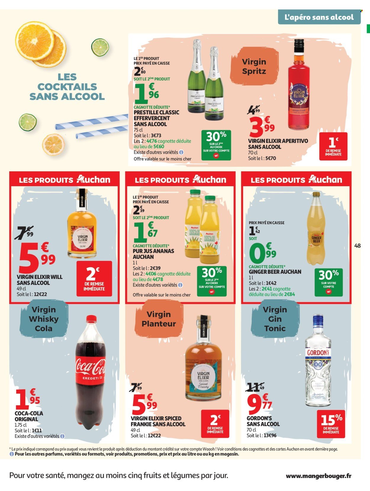 Catalogue AUCHAN - Alcools & barbecue hypers