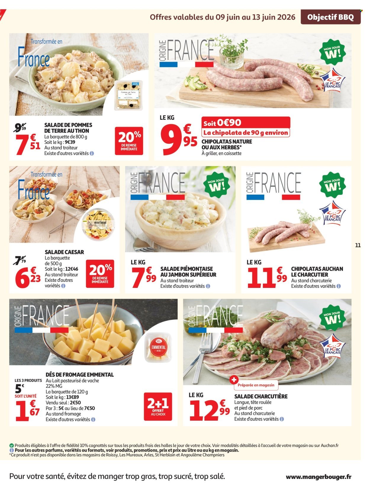 Catalogue AUCHAN - Alcools & barbecue hypers