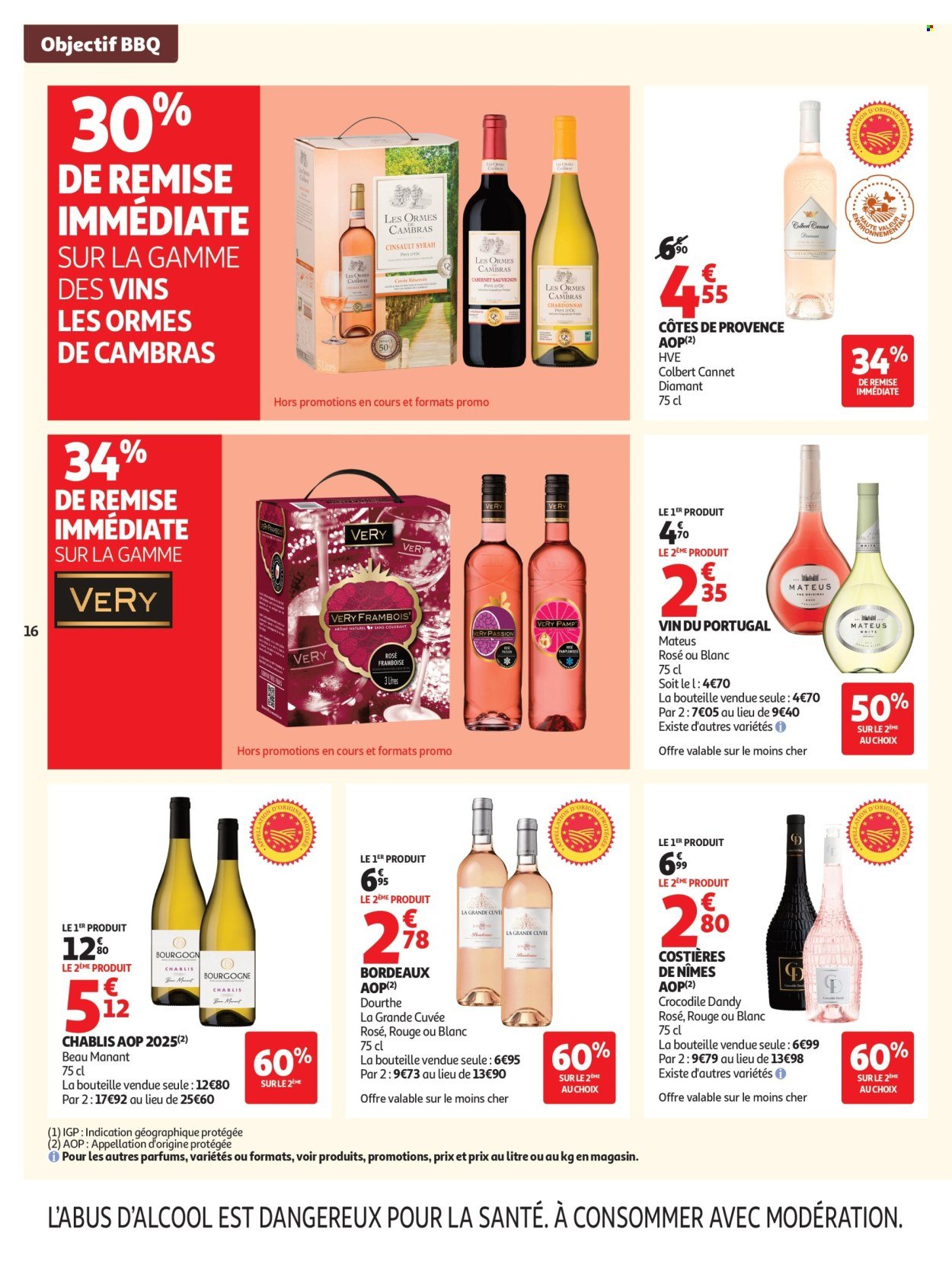 Catalogue AUCHAN - Alcools & barbecue hypers