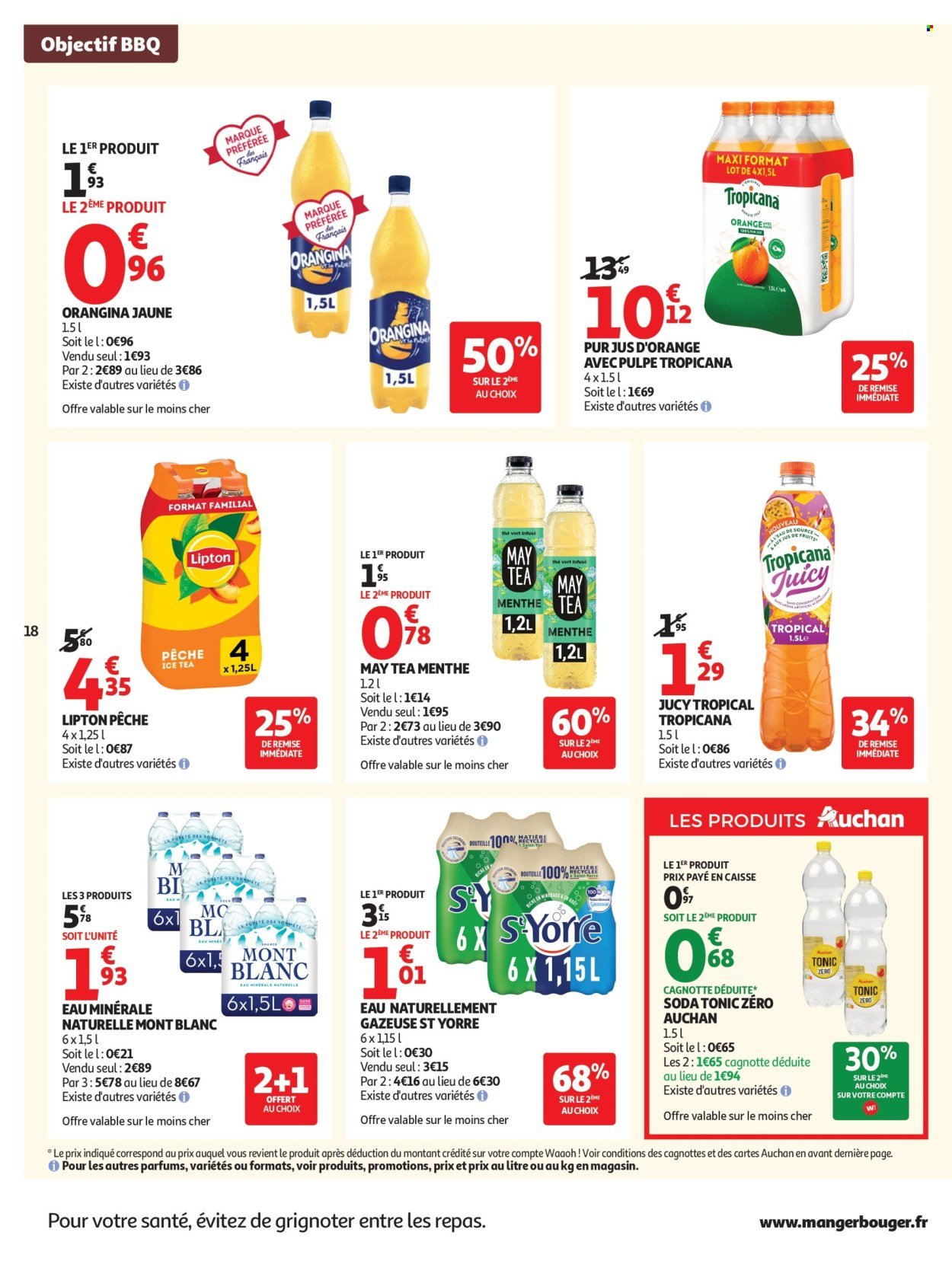 Catalogue AUCHAN - Alcools & barbecue hypers
