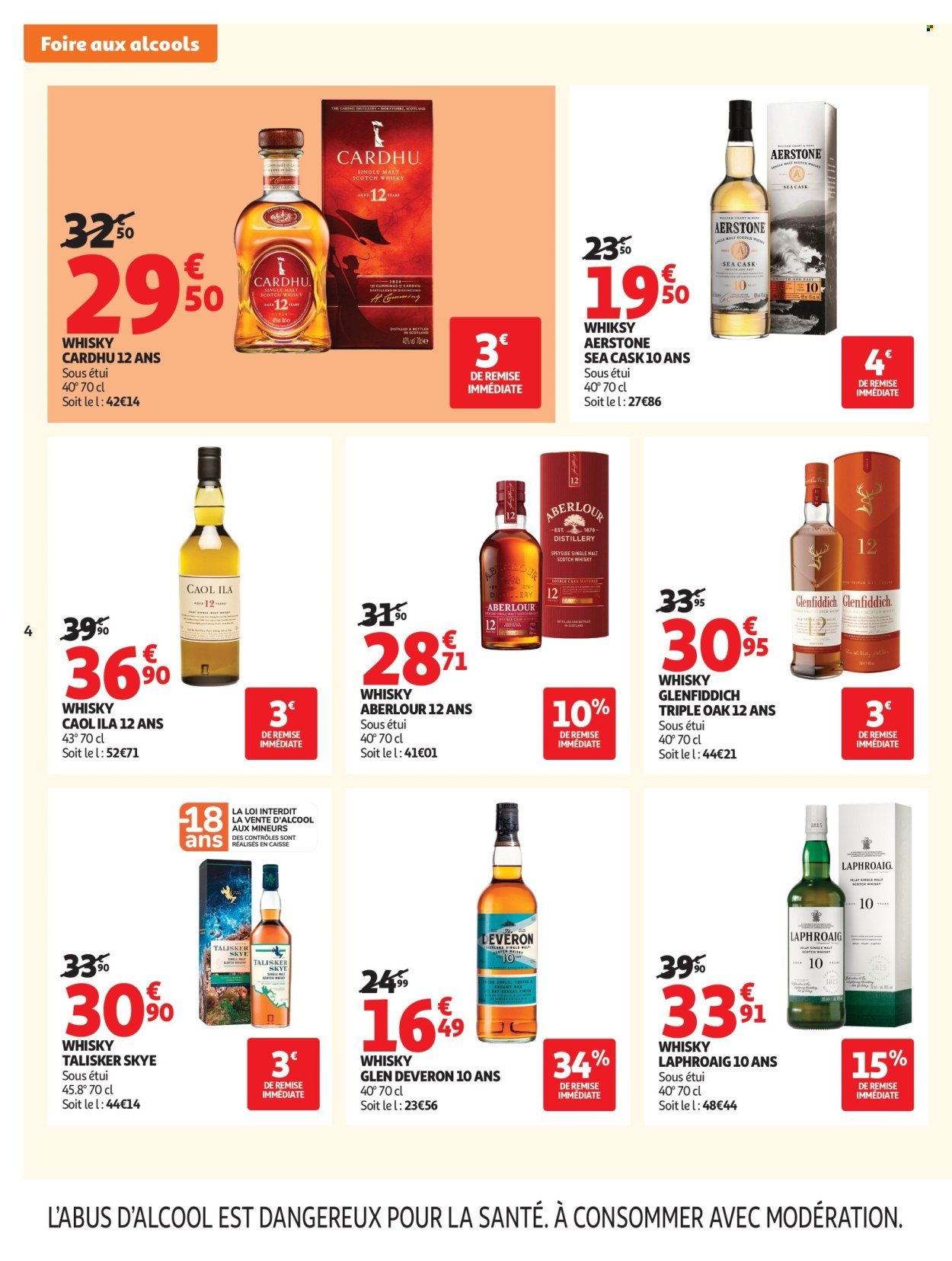 Catalogue AUCHAN - Alcools & barbecue hypers
