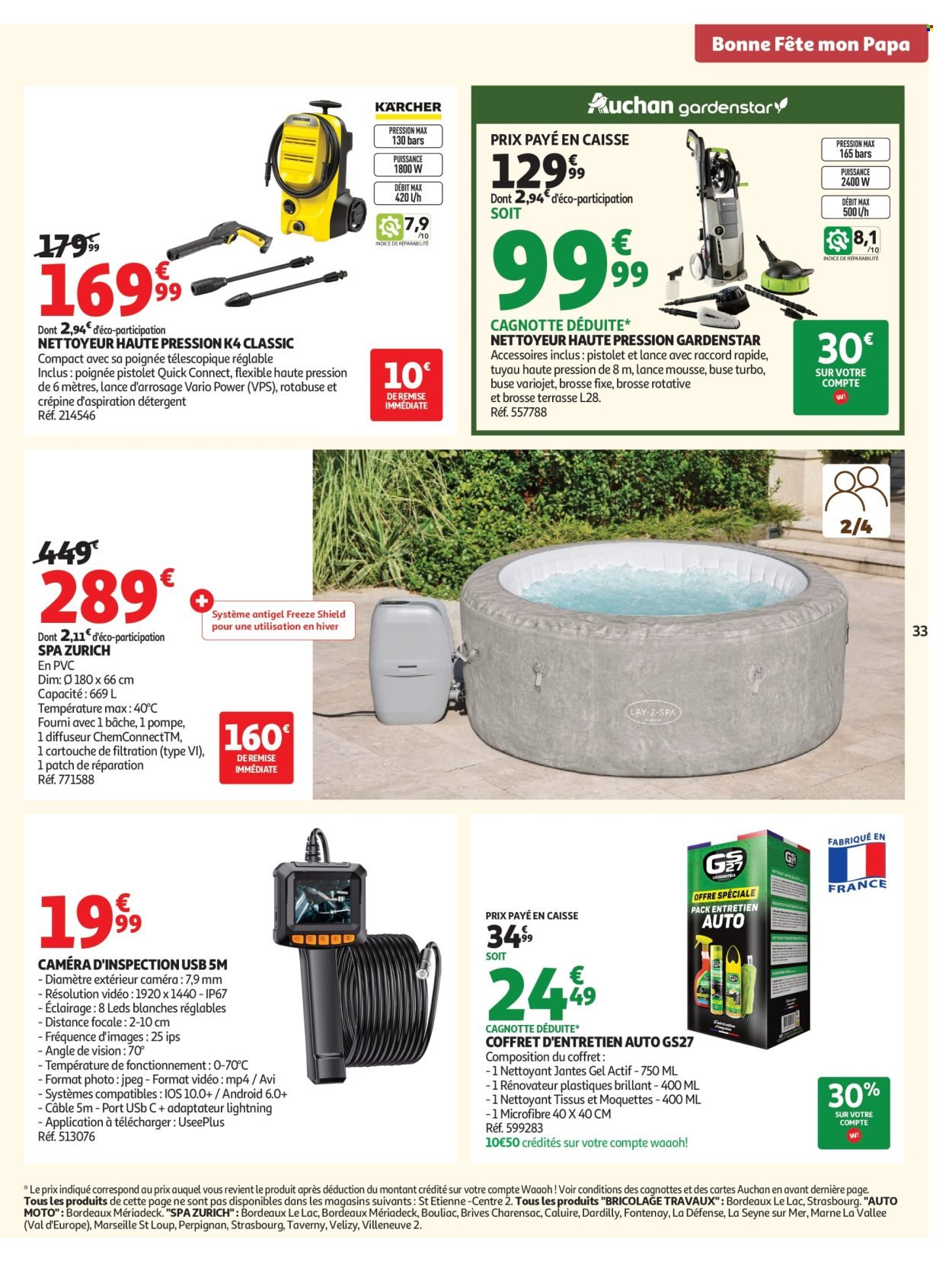 Catalogue AUCHAN - Alcools & barbecue hypers