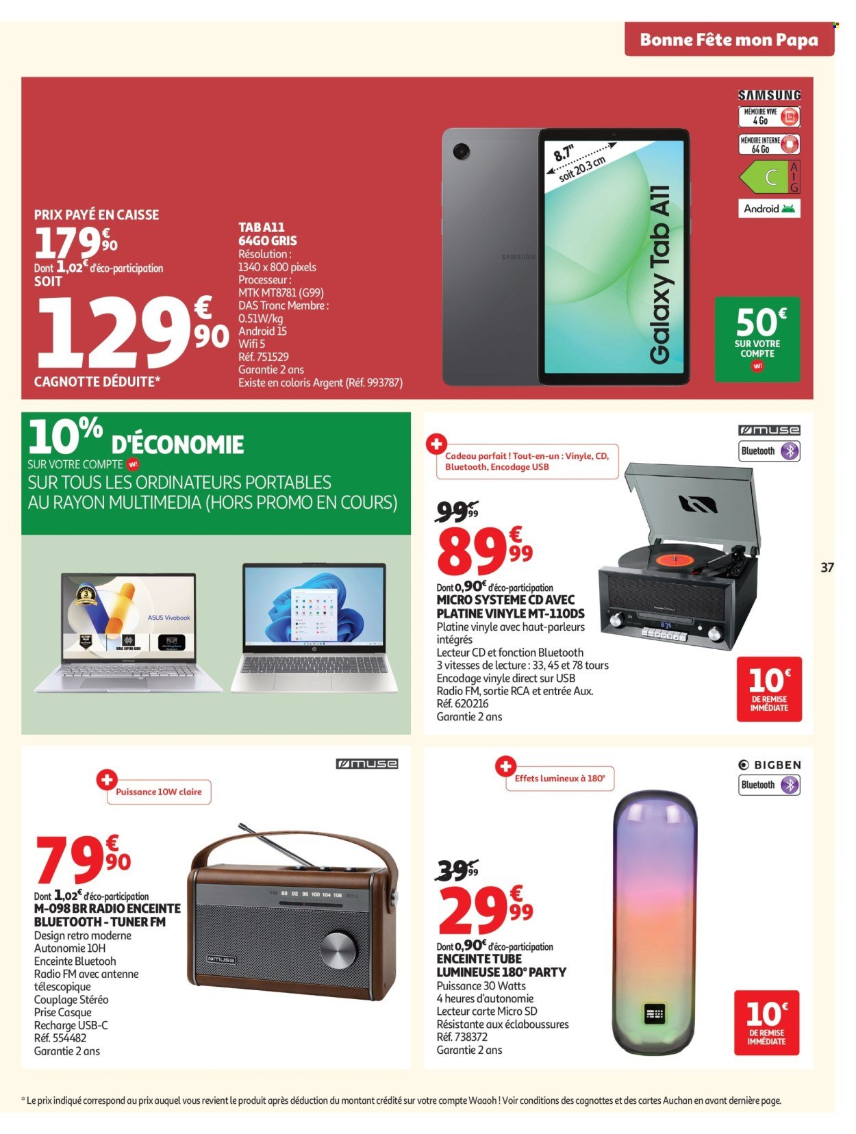 Catalogue AUCHAN - Alcools & barbecue hypers