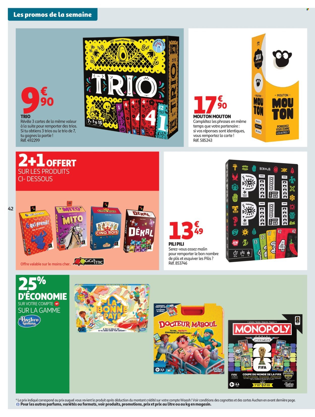 Catalogue AUCHAN - Alcools & barbecue hypers