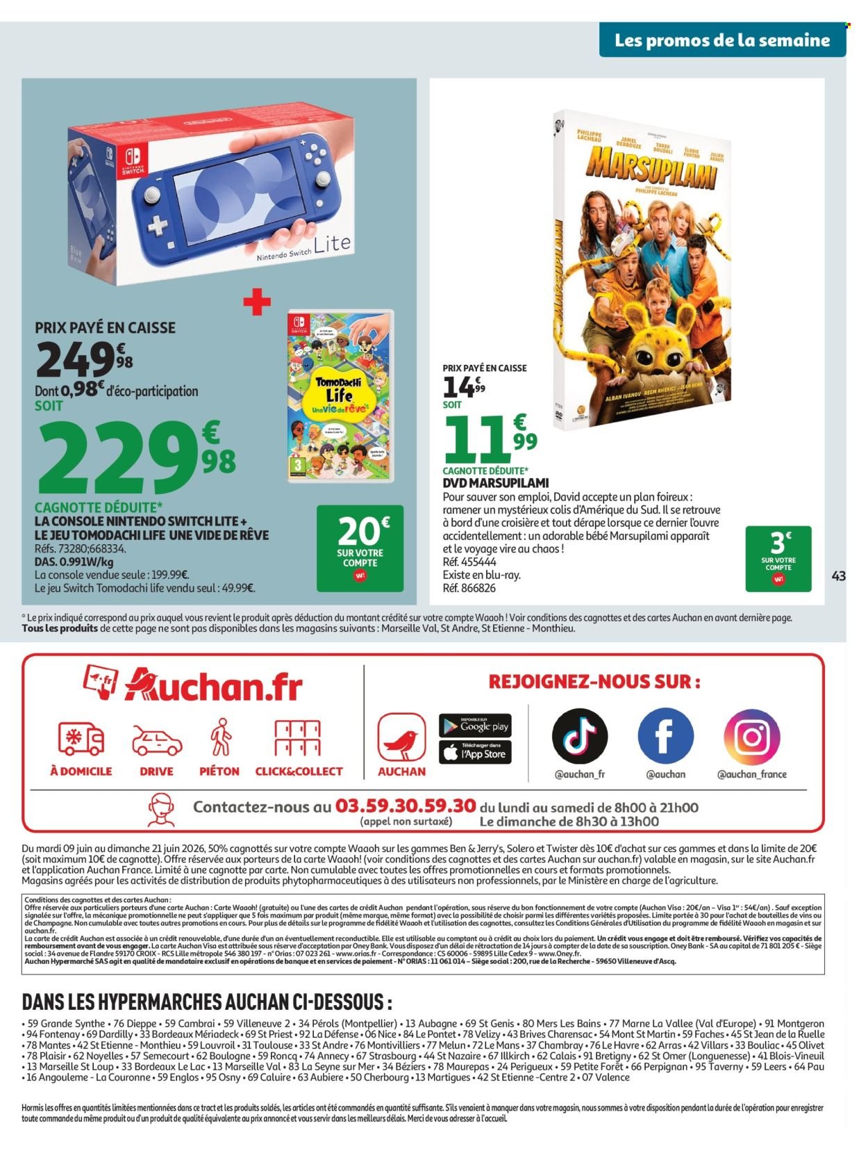 Catalogue AUCHAN - Alcools & barbecue hypers