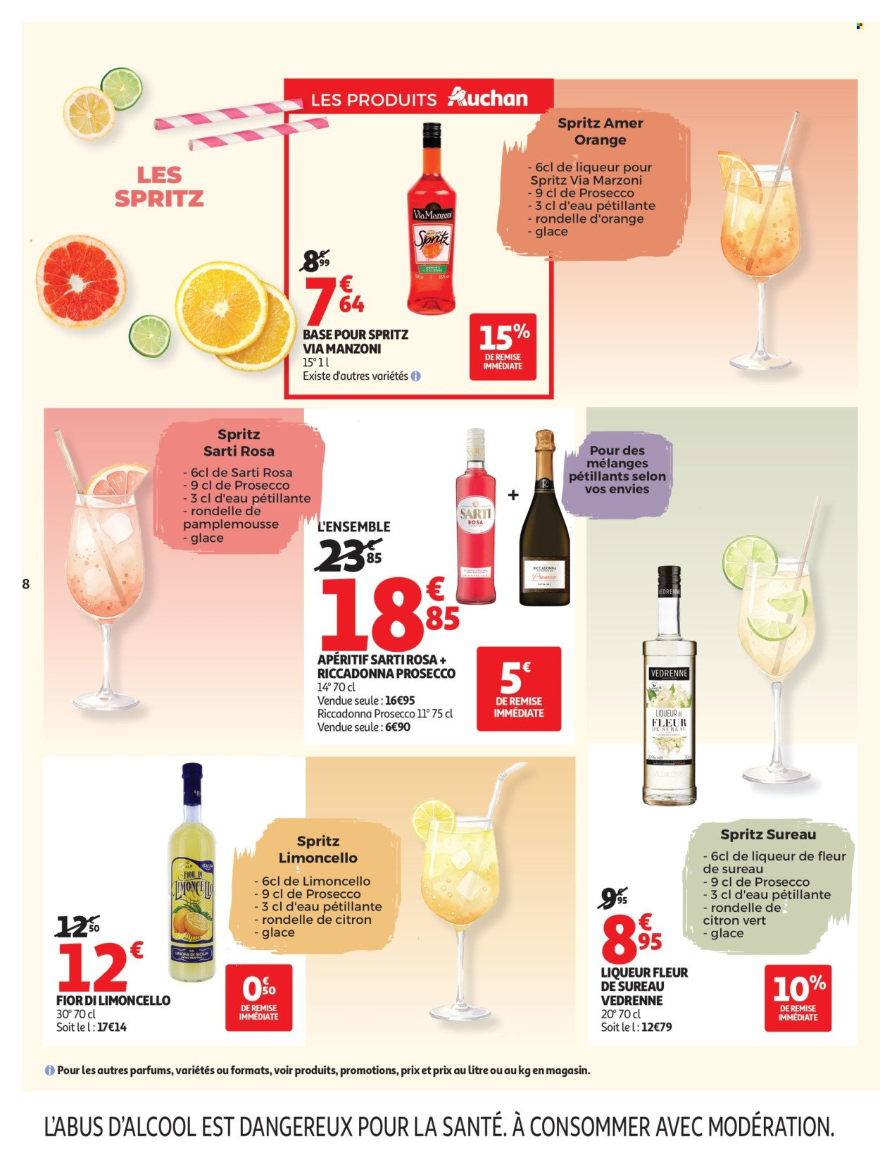 Catalogue AUCHAN - Alcools & barbecue hypers