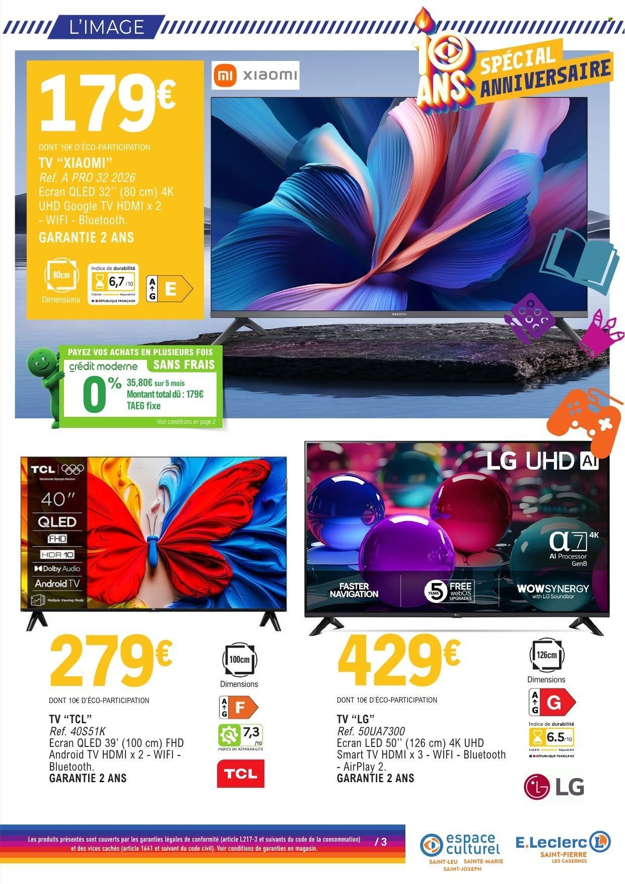 Catalogue E.LECLERC - Du mardi 6 octobre 2026