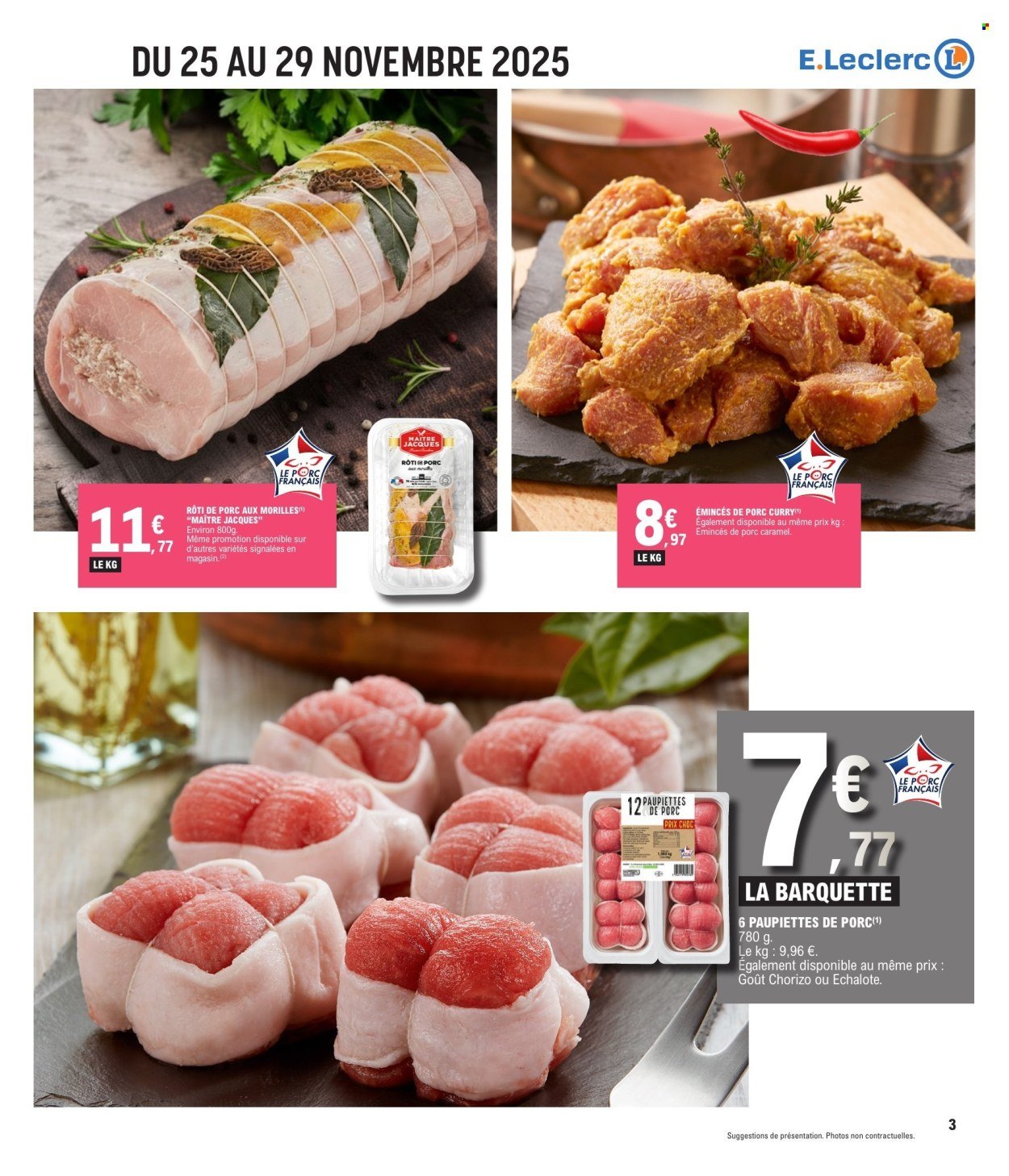 Catalogue E.LECLERC - FOIRE AU PORC