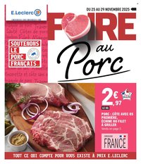 Catalogue E.LECLERC - FOIRE AU PORC