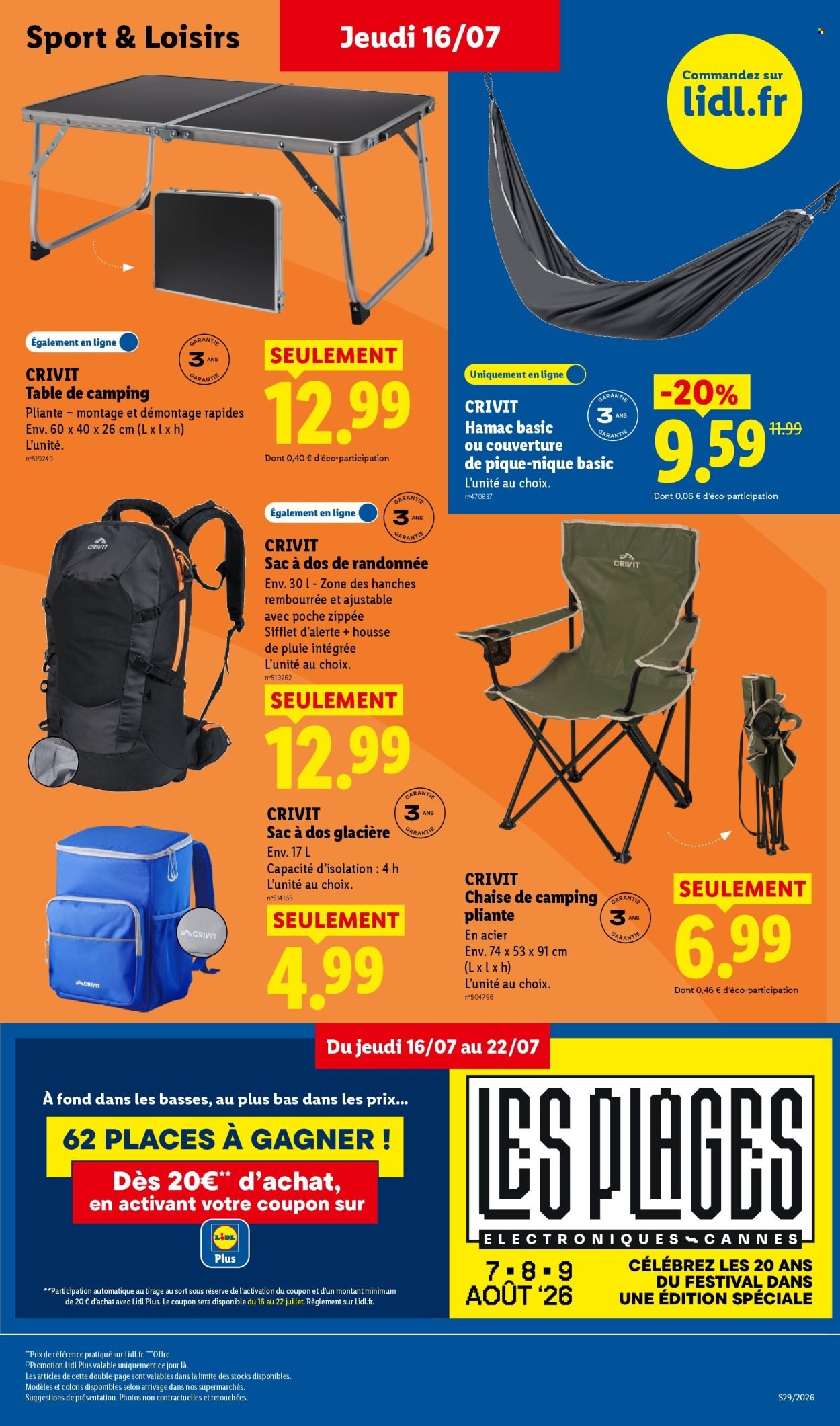 Catalogue LIDL - Les promos de la semaine